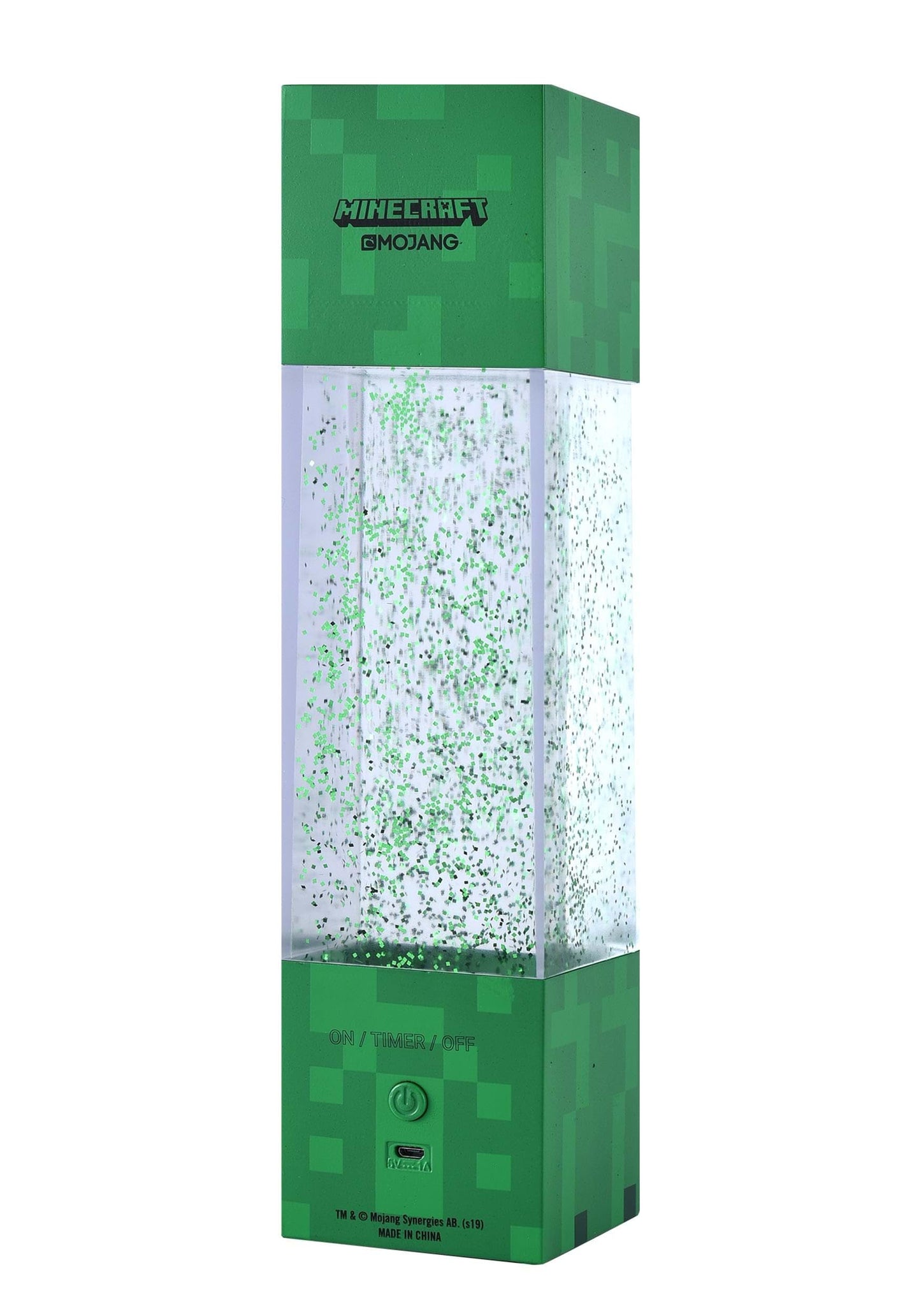 Minecraft Creeper Glitter Motion Light