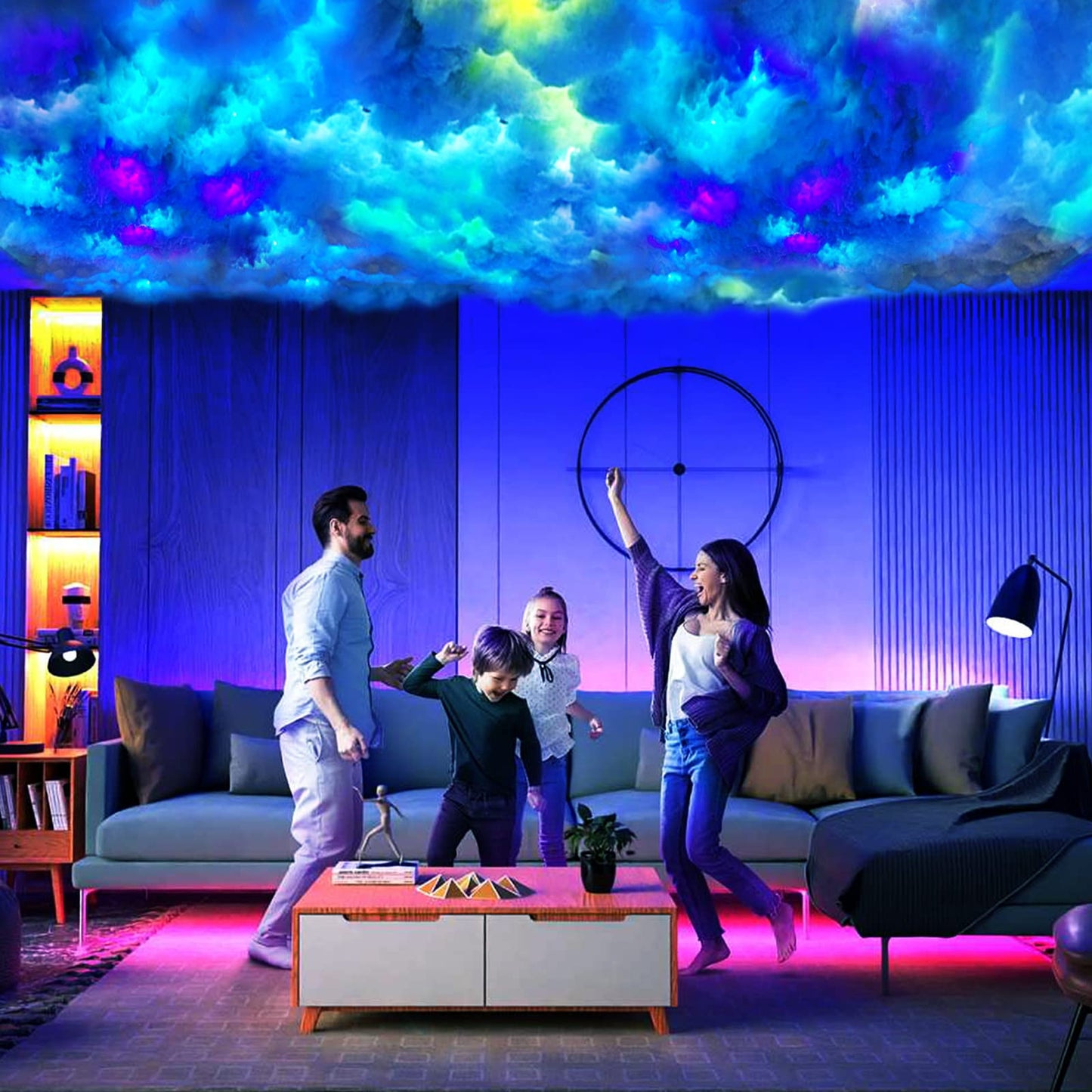 New Cloud Light - 3D Thundercloud LED Night Light