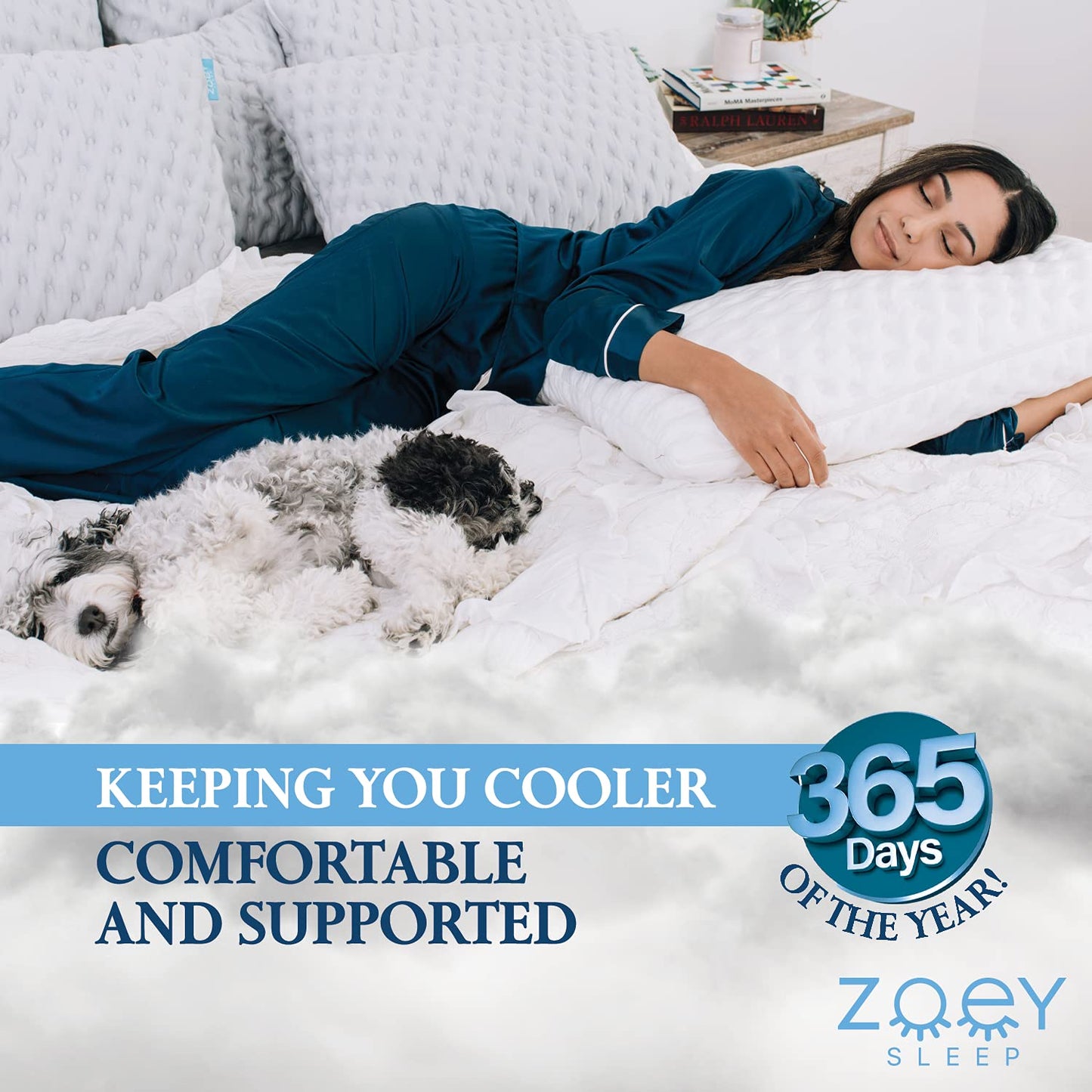 Side Sleep Pillow for Neck Pain
