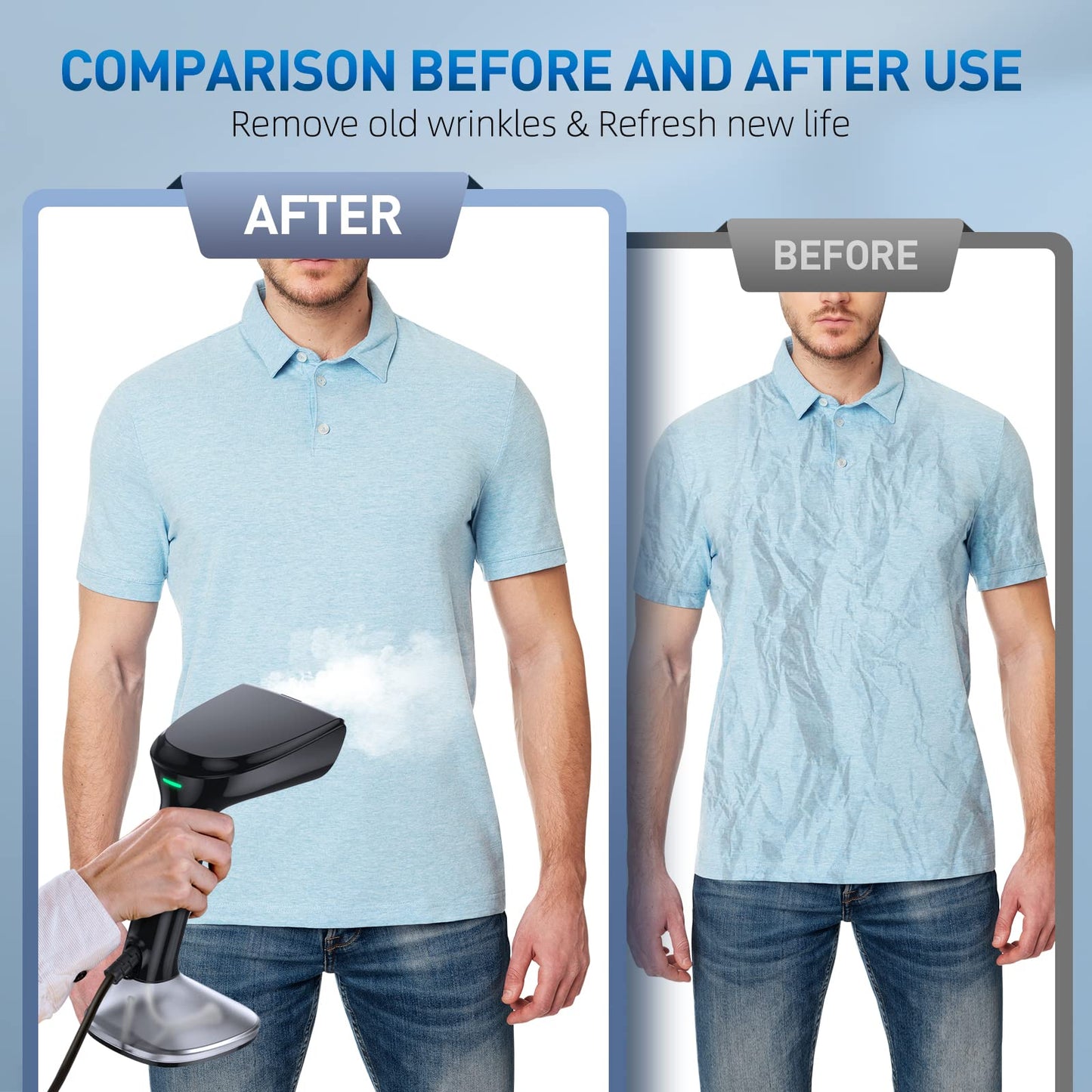 Portable 1800W Garment Steamer
