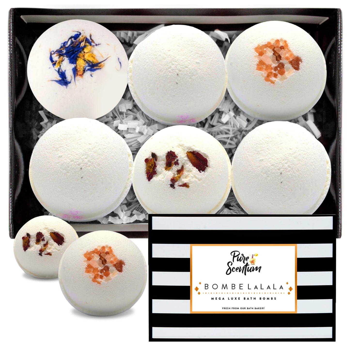 Extra Large Vegan Bath Bombs Gift Set