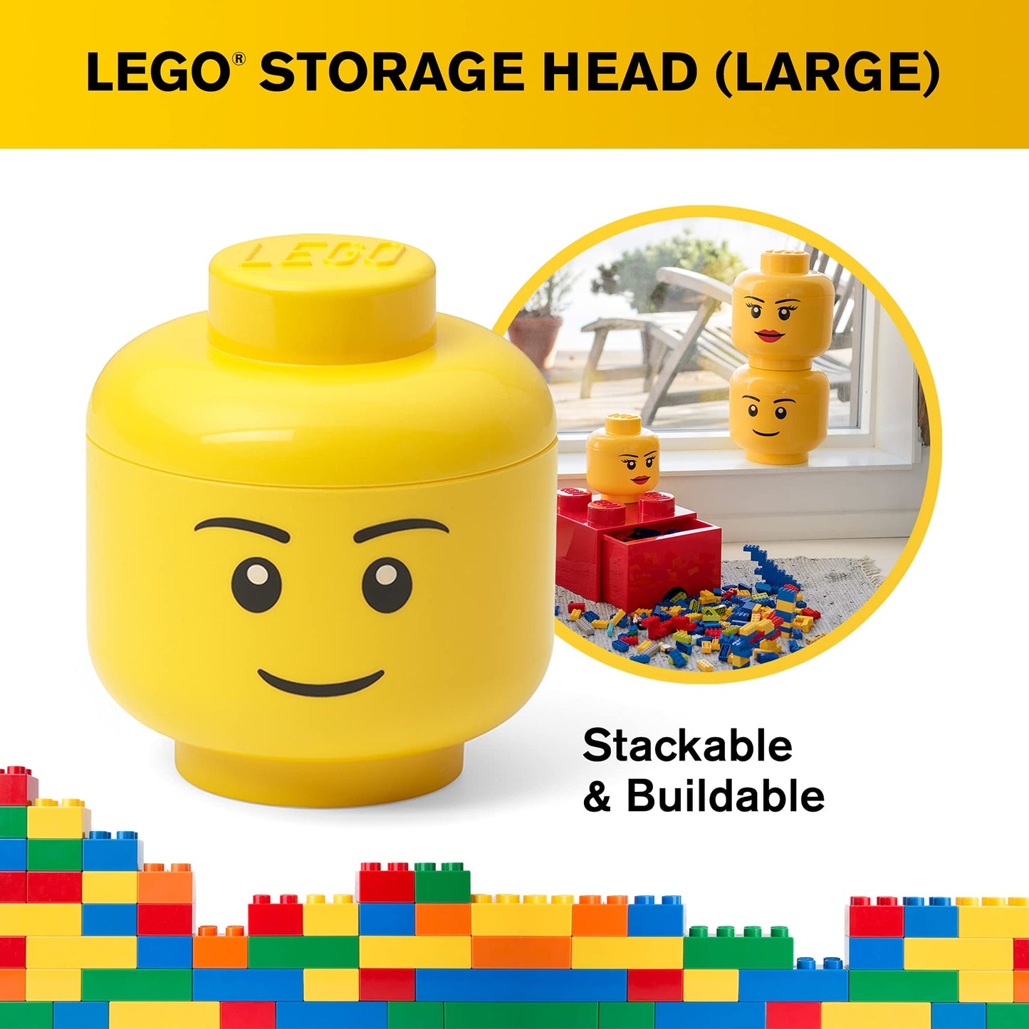 LEGO Storage Head
