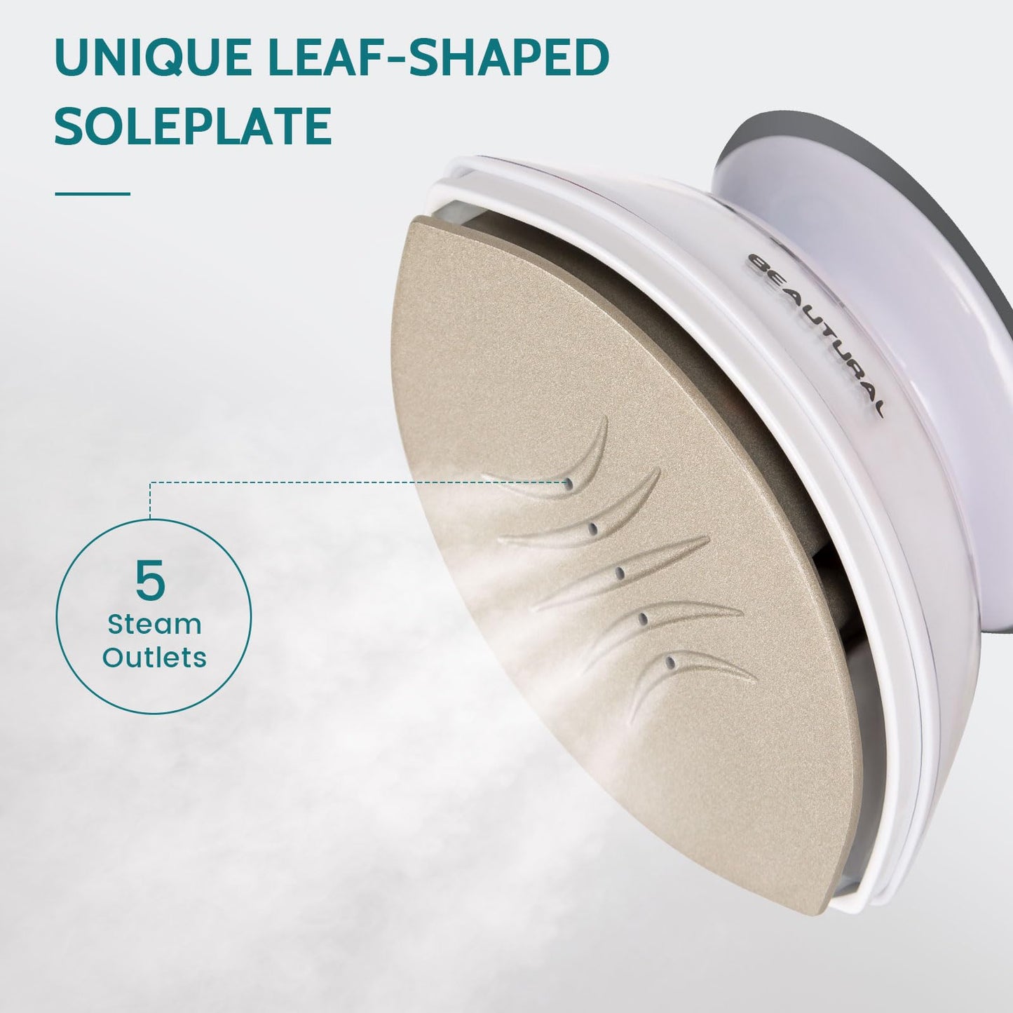Mini Travel Steam Iron with Dual Voltage