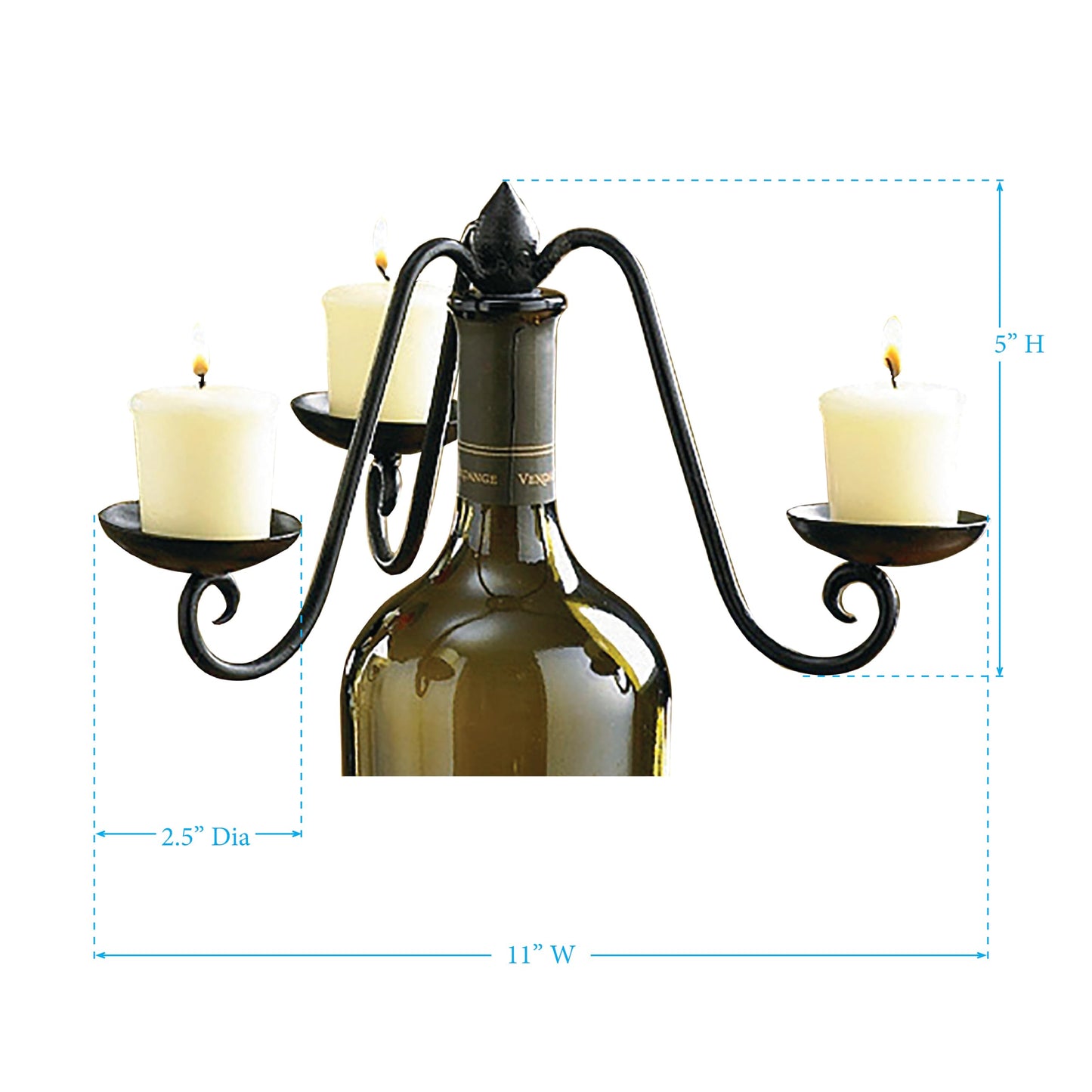 Park Designs Candelabra Bottle Topper Set
