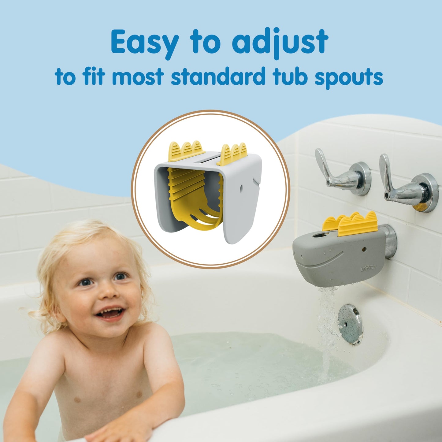Baby Bath Spout Cover - Dino