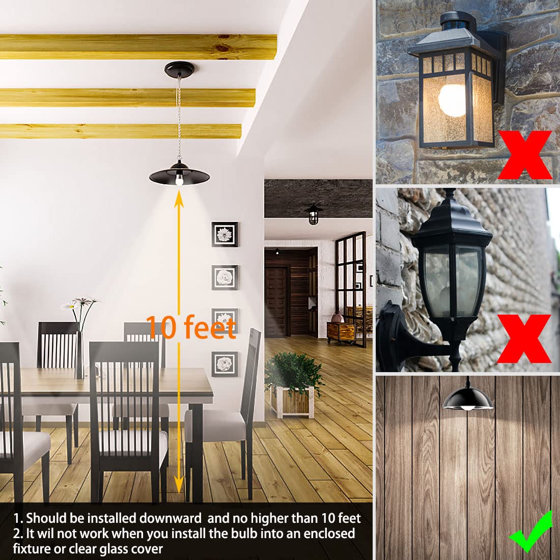 Motion Sensor Smart LED Bulb
