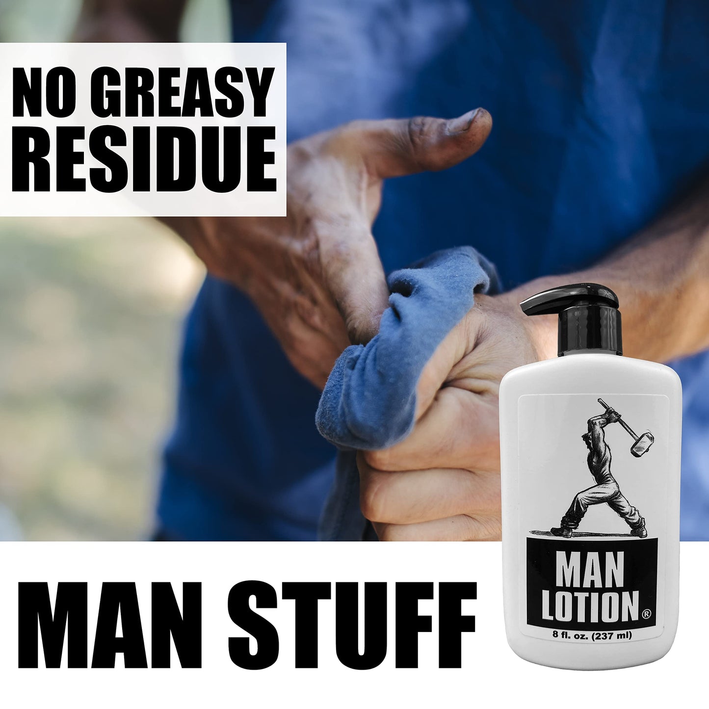 Men's Hand, Face, and Body Lotion