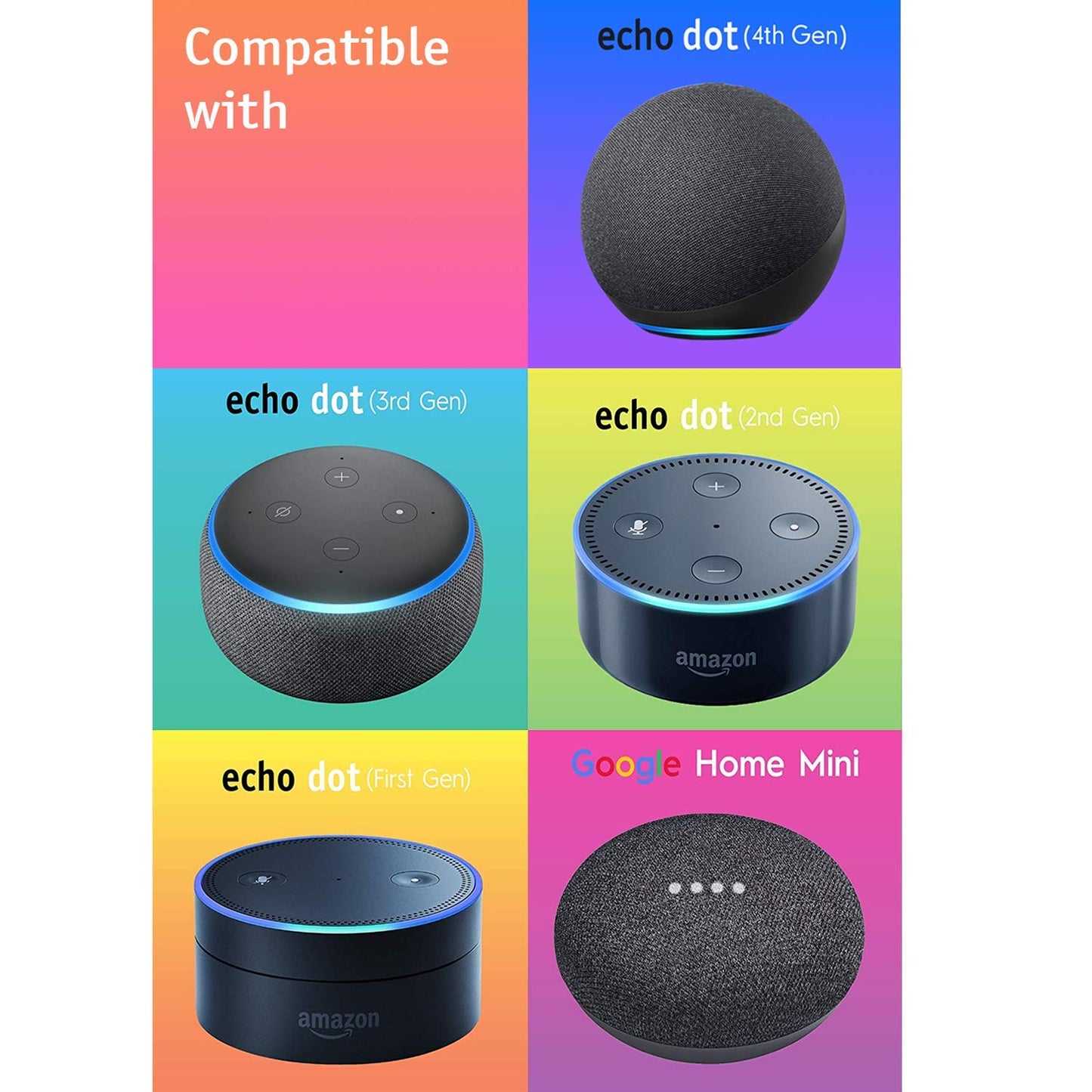 Llama Alexa Echo Smart Speaker Table Stand