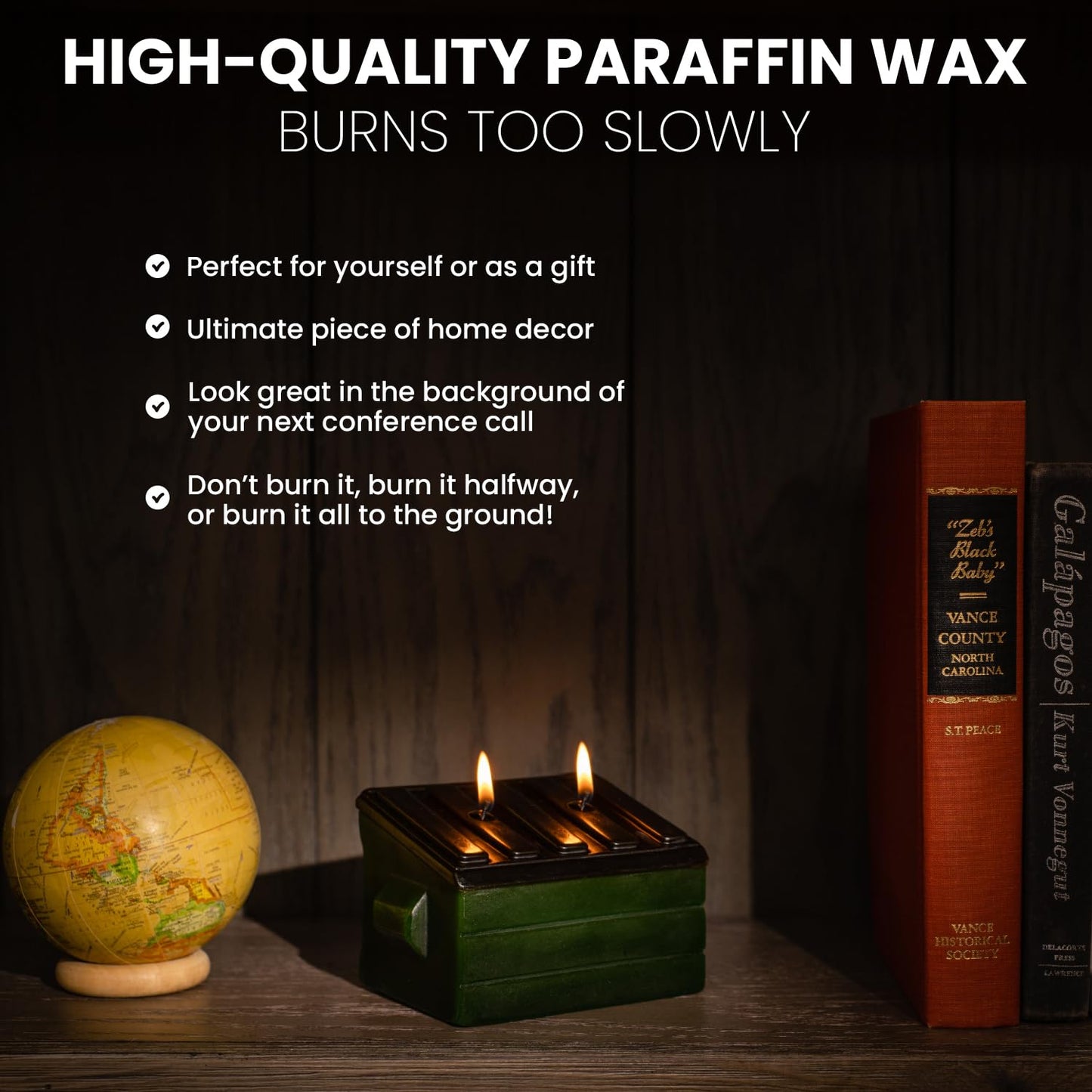 Dumpster Fire Candle - Funny Novelty Gift