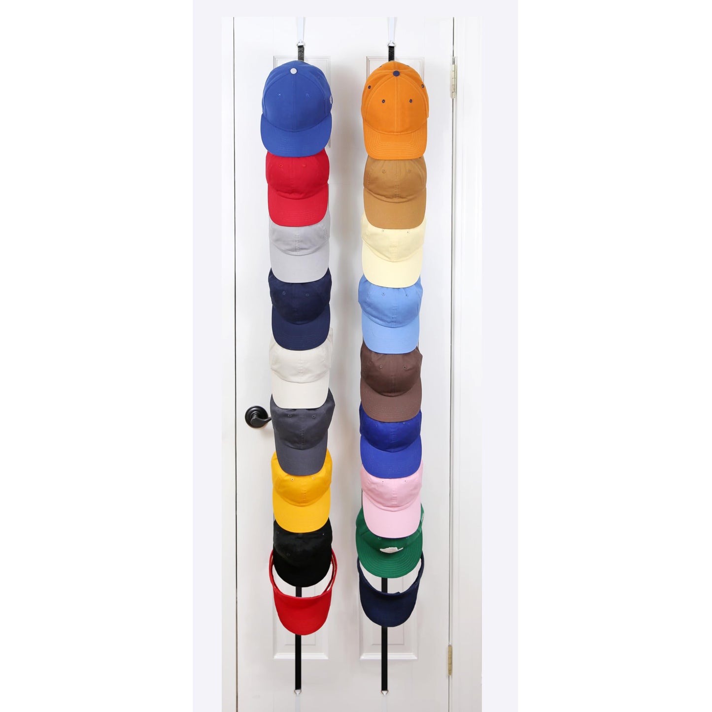 Over-the-Door Adjustable Cap Organizer