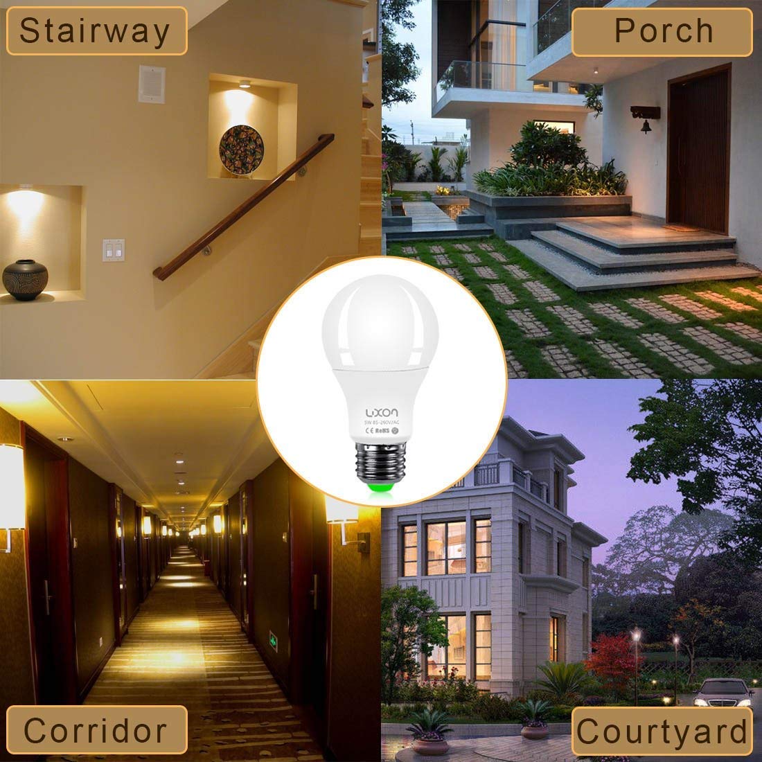Motion Sensor Smart LED Bulb