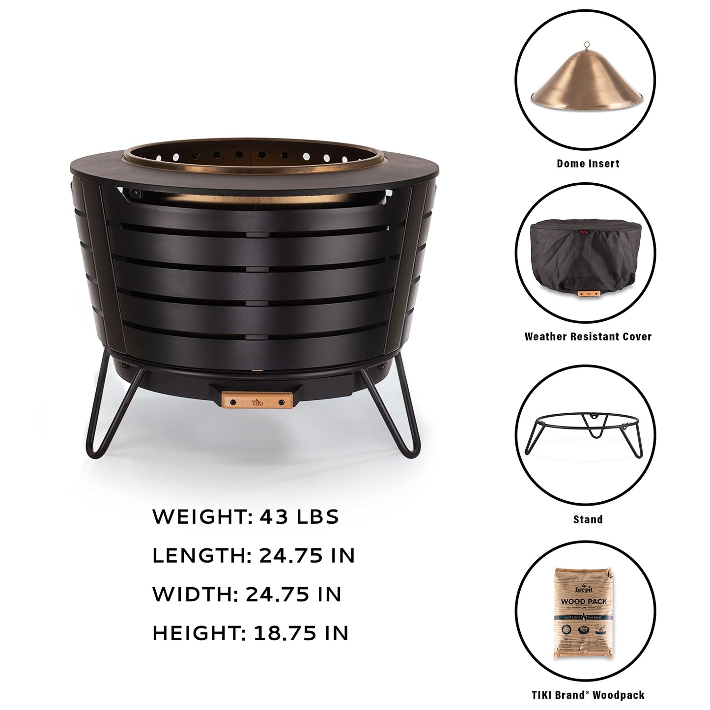 Smokeless Patio Fire Pit
