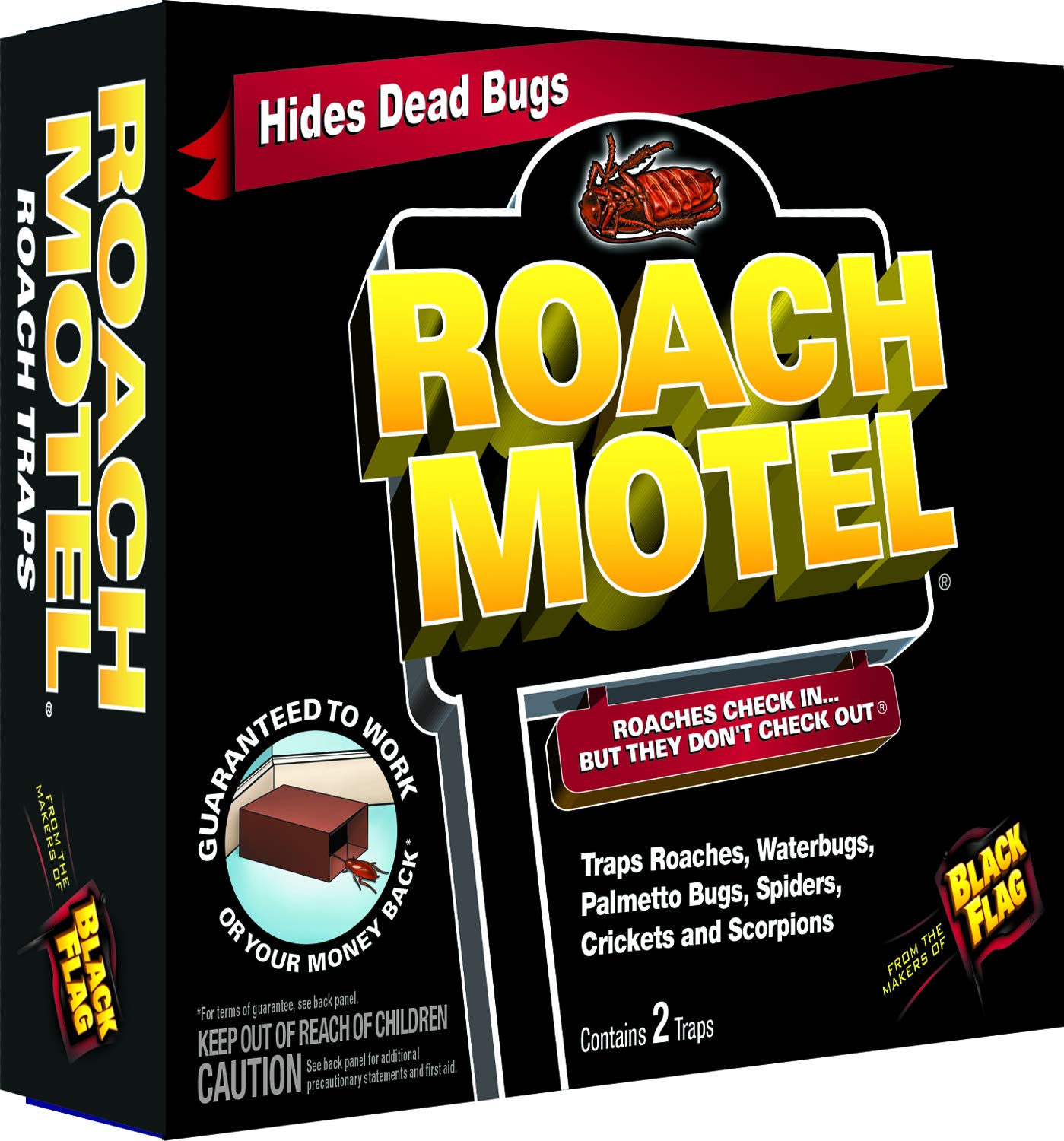 Odor-Free Insect Traps for Roaches and Bugs