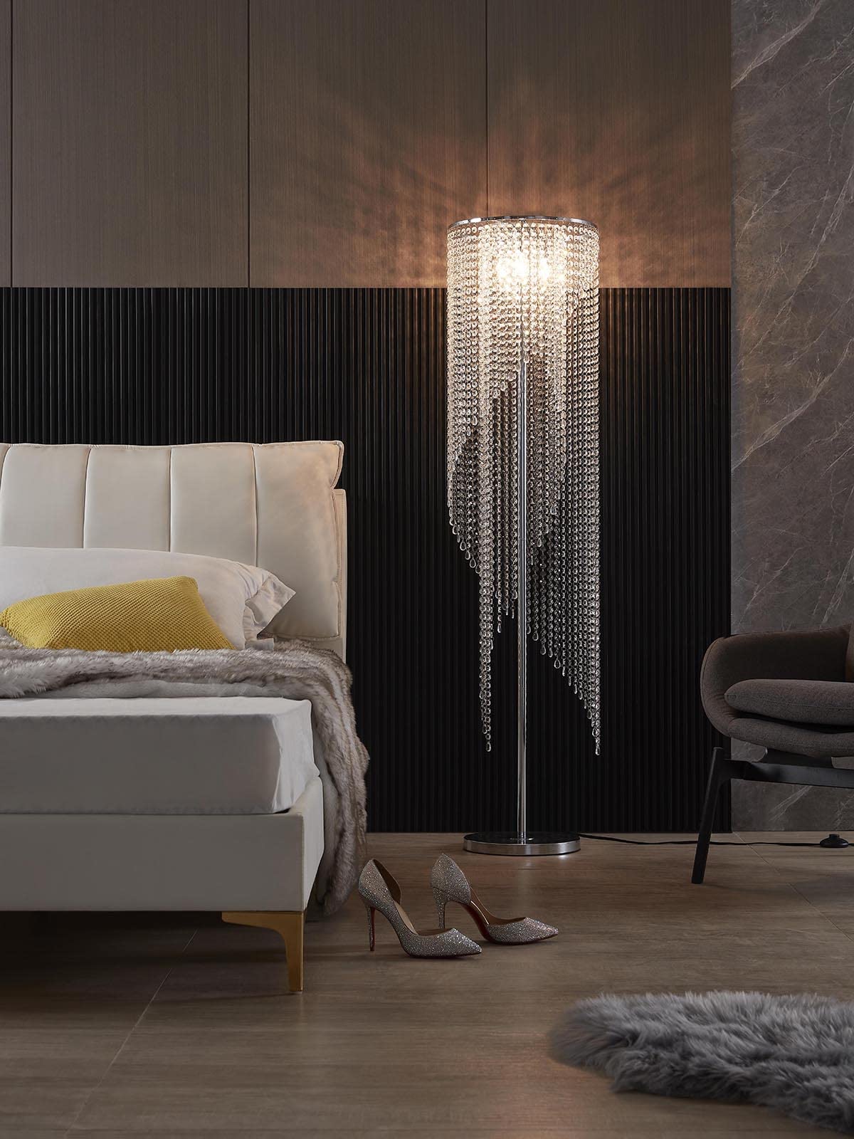 Crystal Floor Lamp