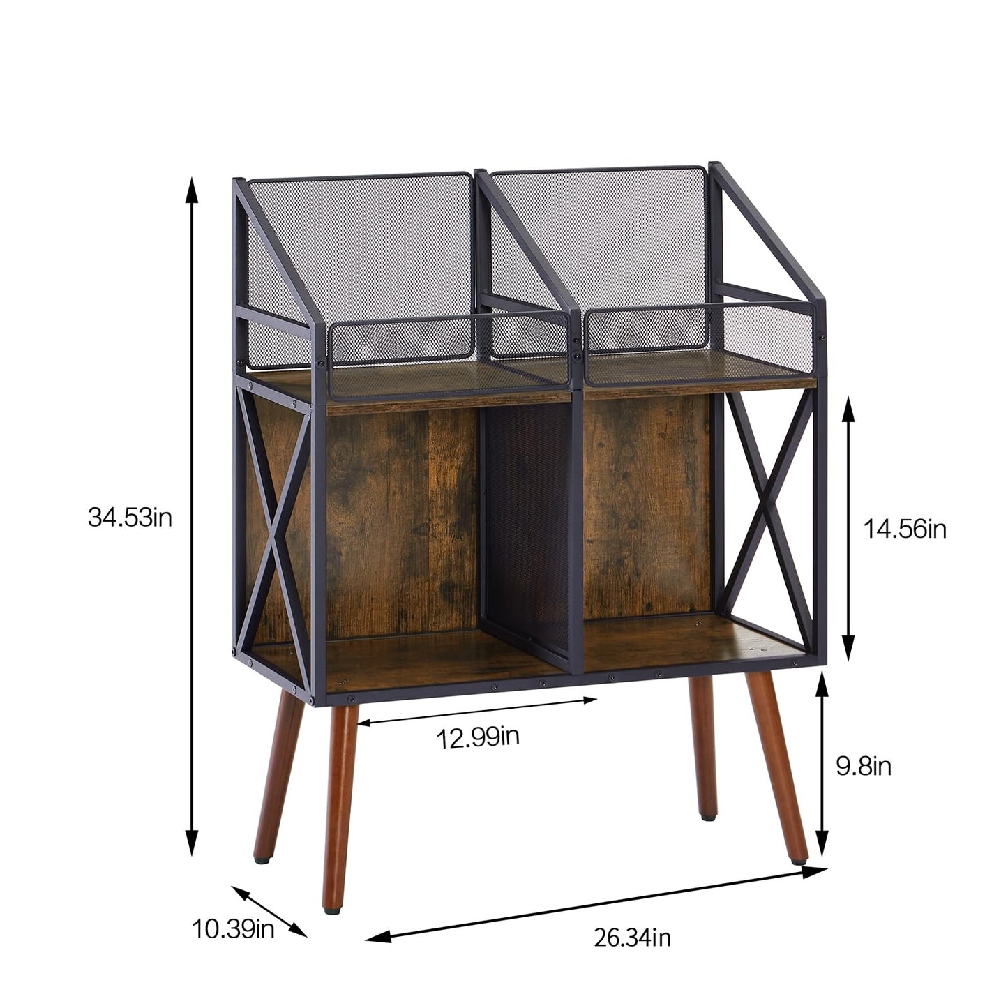 Vinyl Record Storage Holder Rack