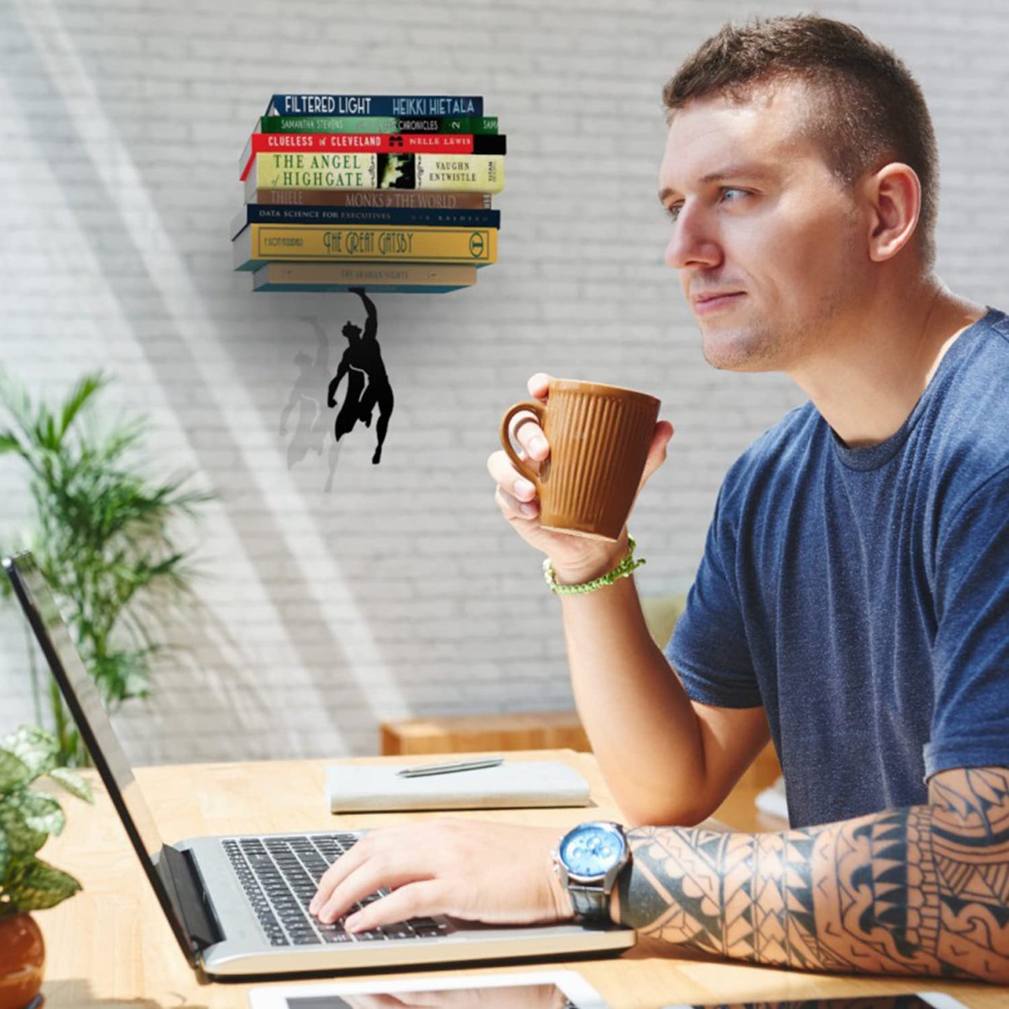 Superhero Floating Bookshelf