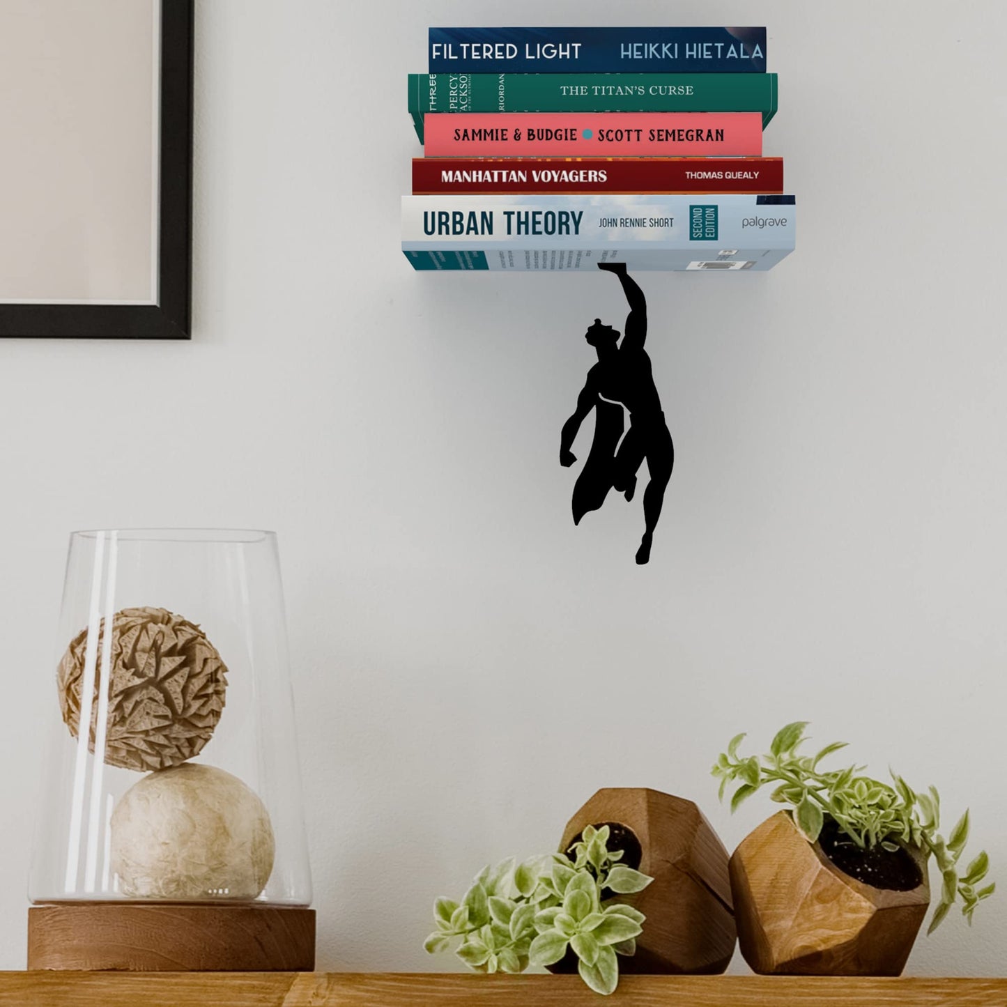 Superhero Floating Bookshelf
