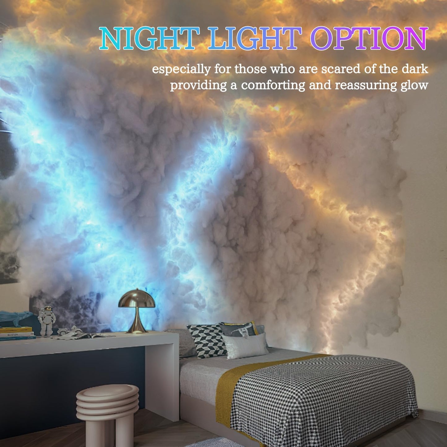 New Cloud Light - 3D Thundercloud LED Night Light