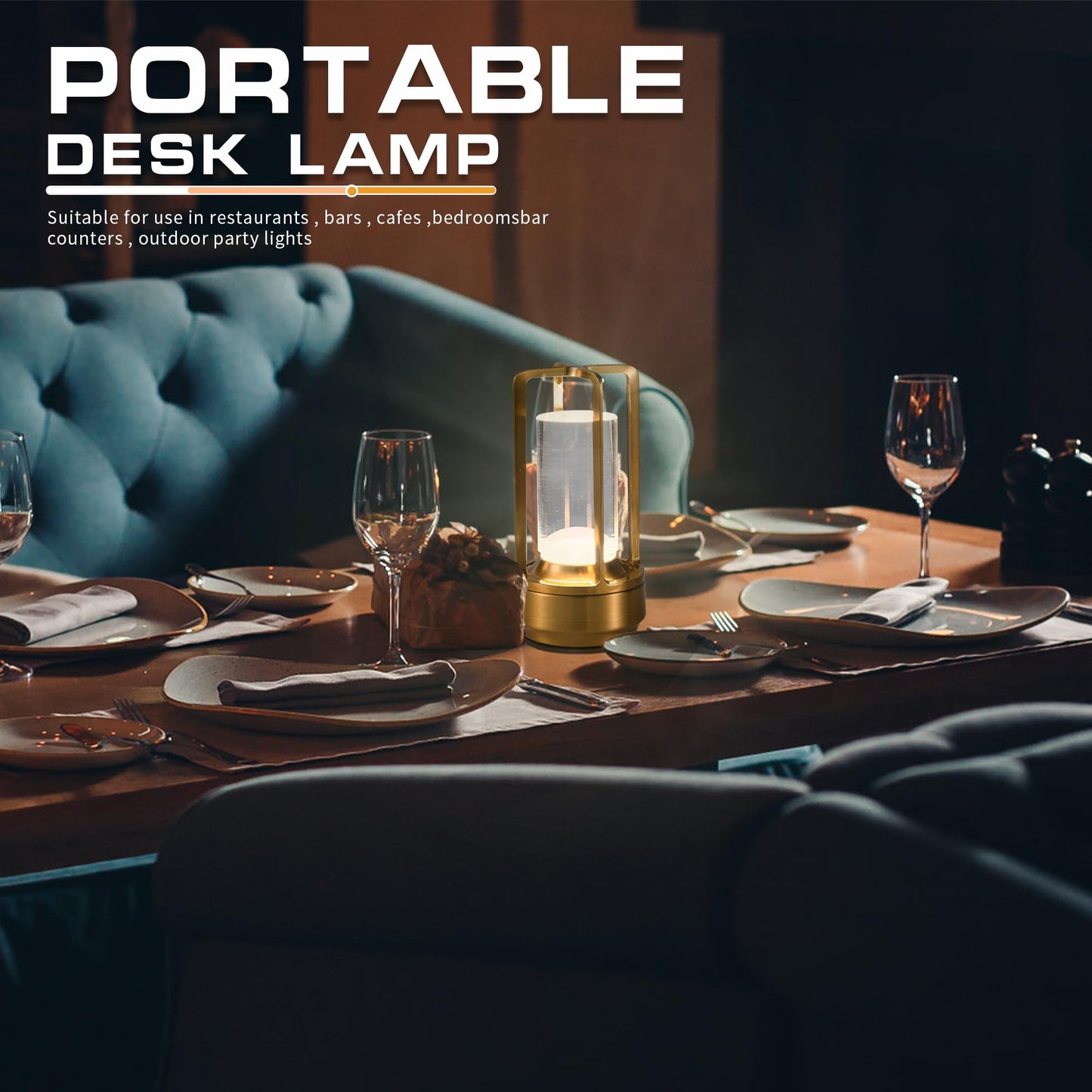 Portable Cordless Table Lamp