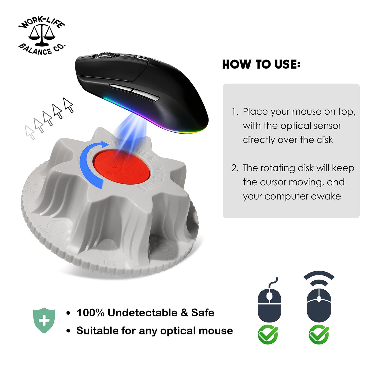Mechanical Mouse Jiggler