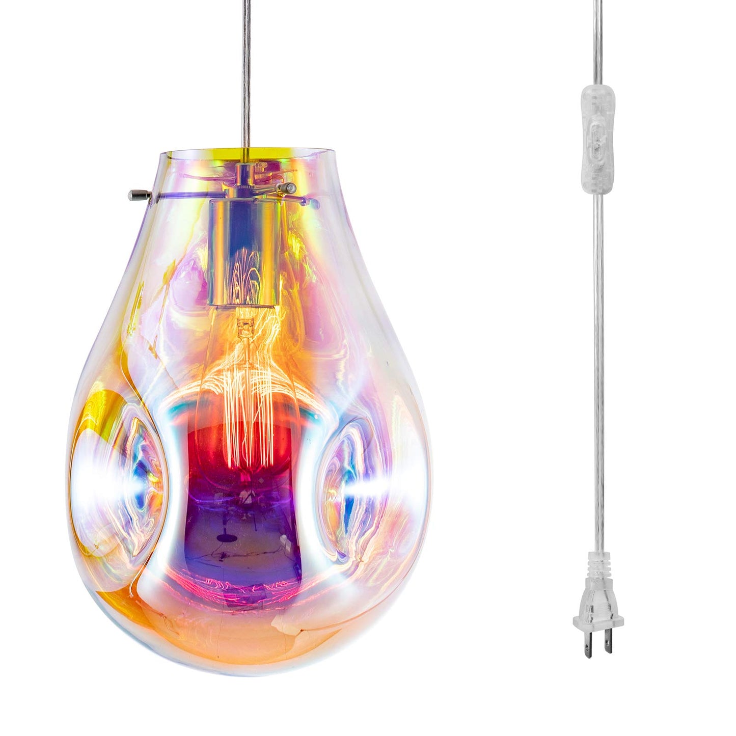 Colorful Glass Pendant Light