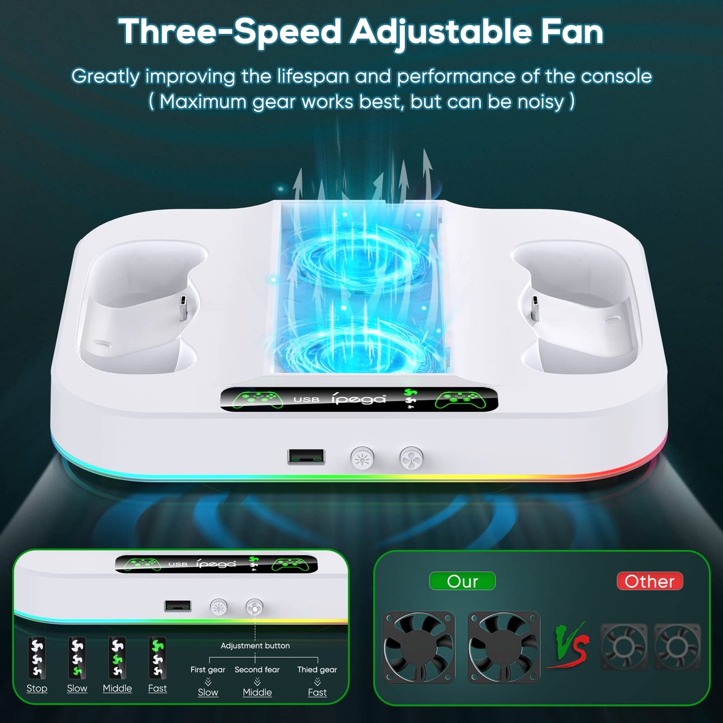 Cooling Stand for Xbox Series S