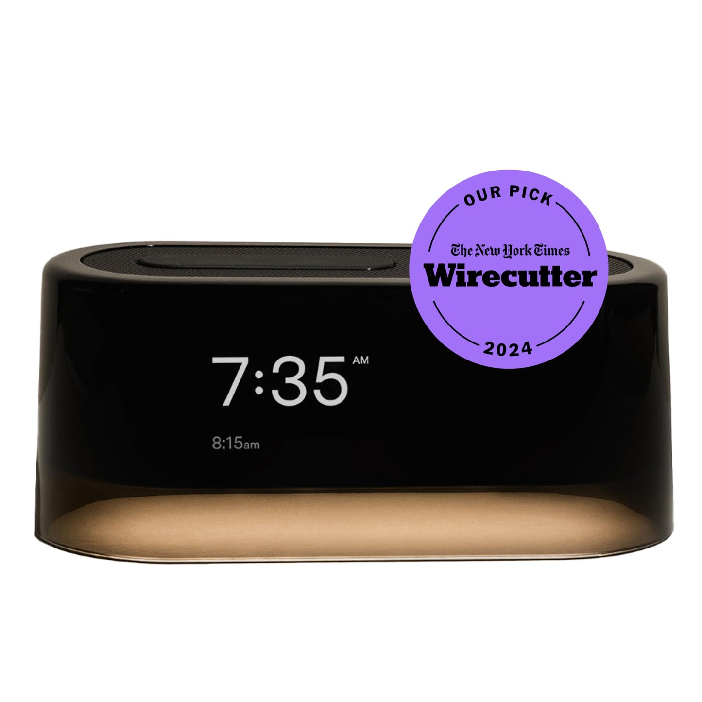 Smart Alarm Clock with Calming Sound Library
