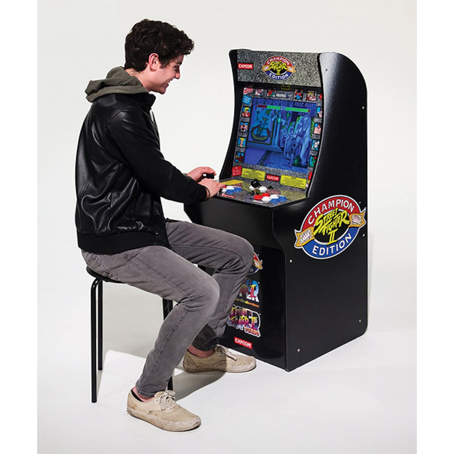 Arcade1Up Street Fighter - Classic 3-in-1 Home Arcade