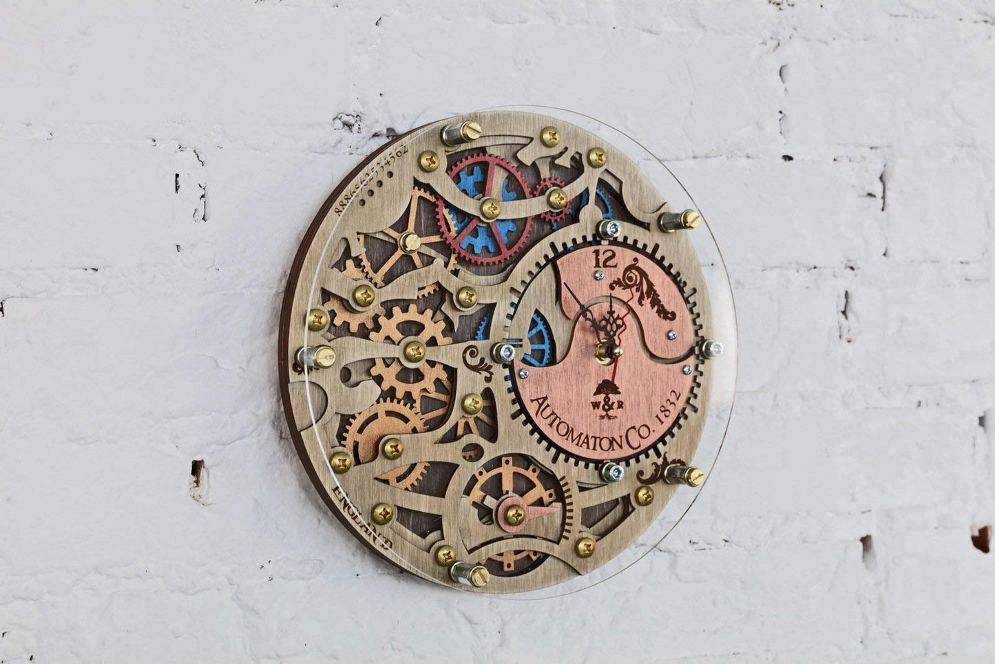 Automaton 1832 Steampunk Wall Clock