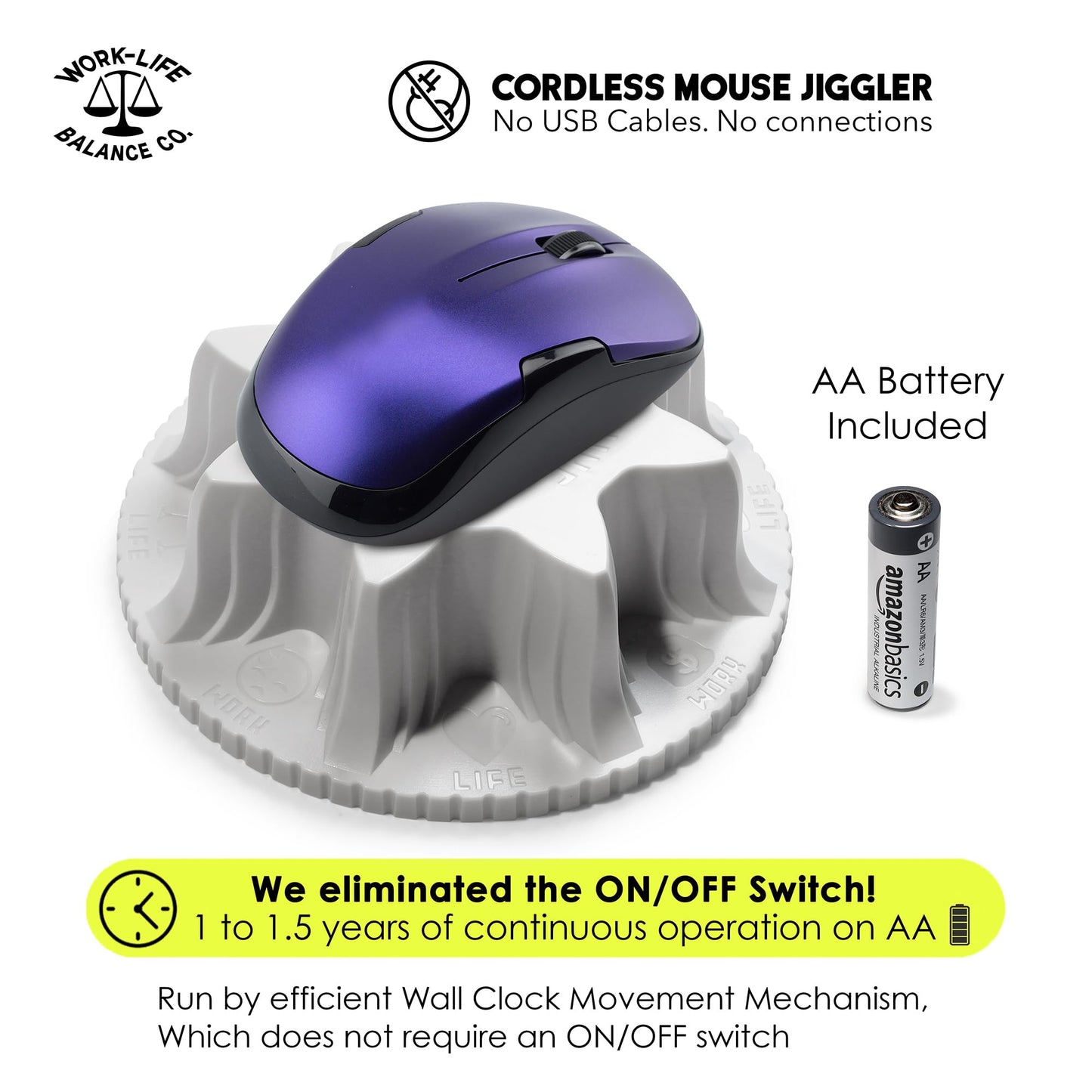 Mechanical Mouse Jiggler
