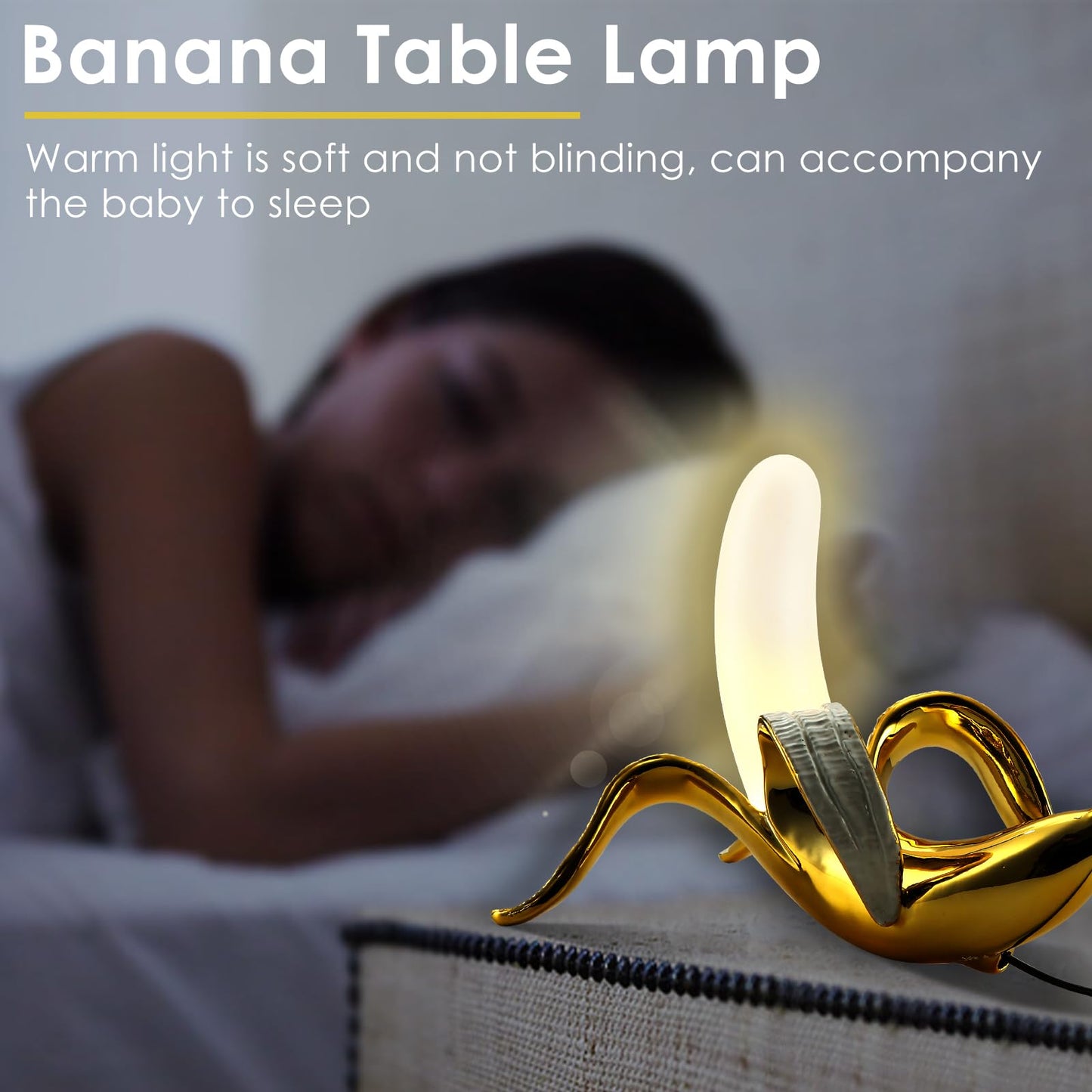 Modern Banana Table Lamp