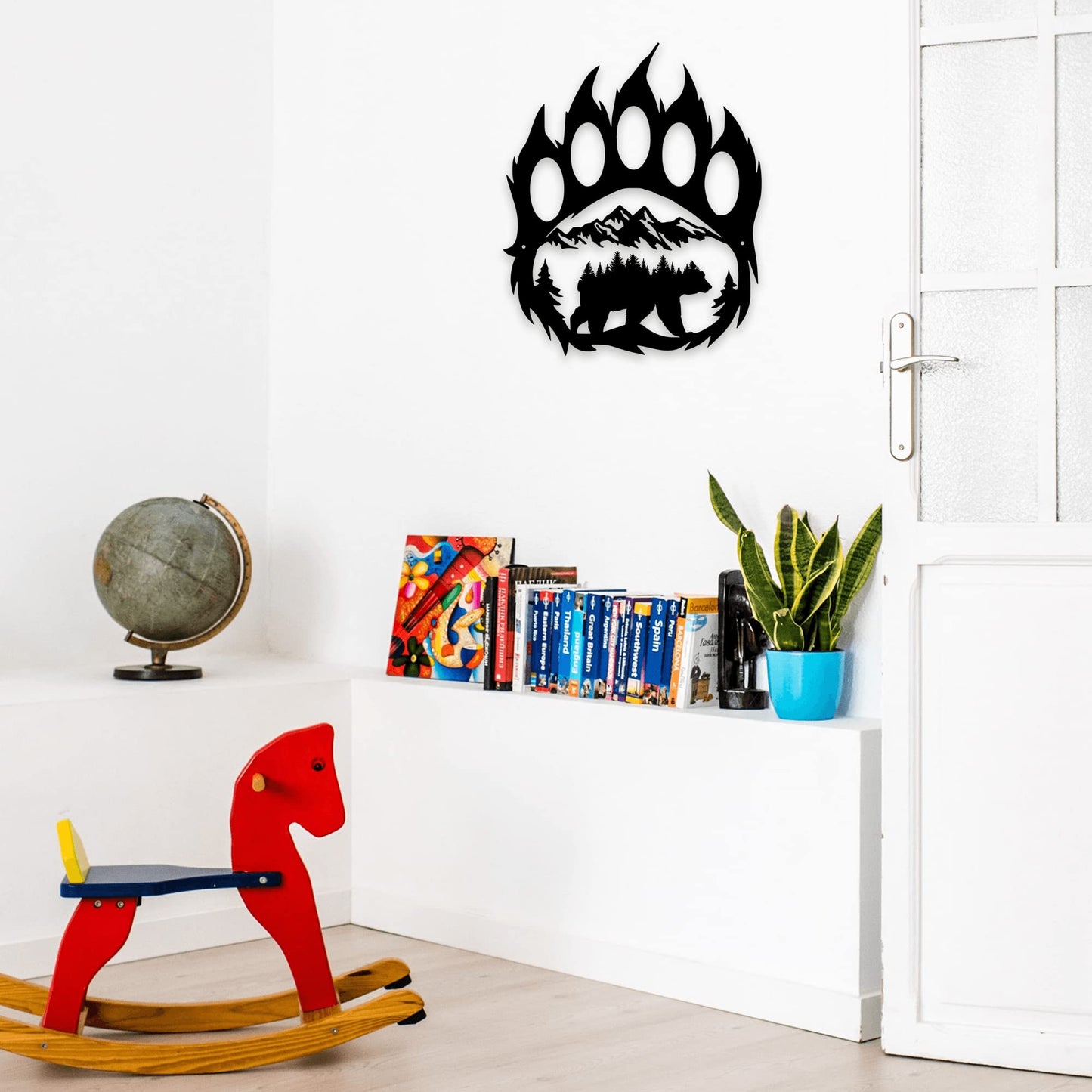 Metal Bear Wall Décor