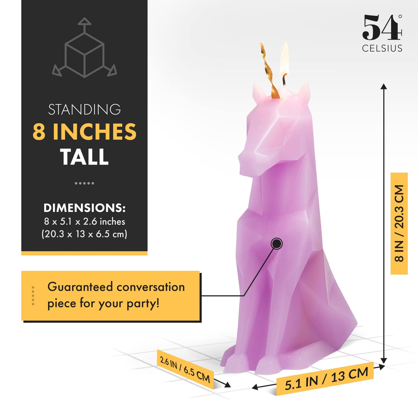 Einar Unicorn Candle