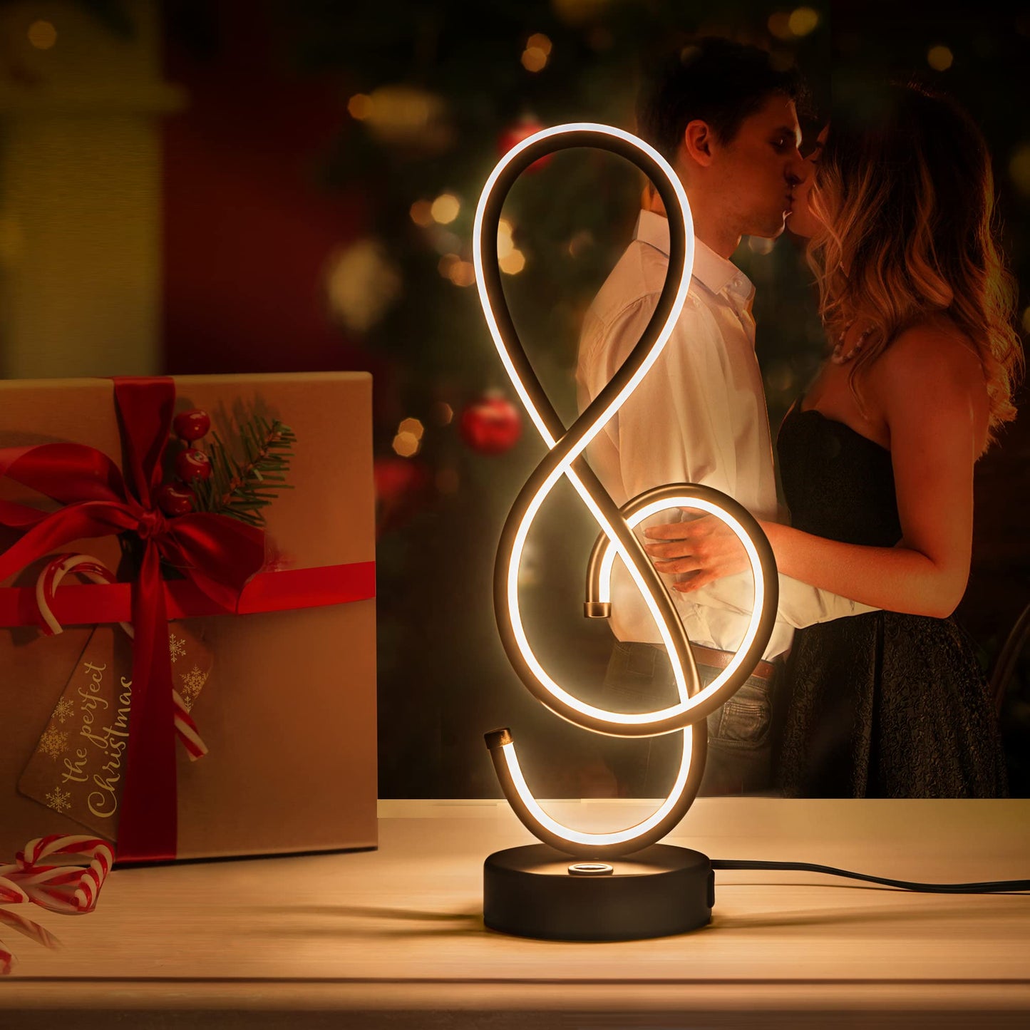 Modern Table Lamp with USB Port