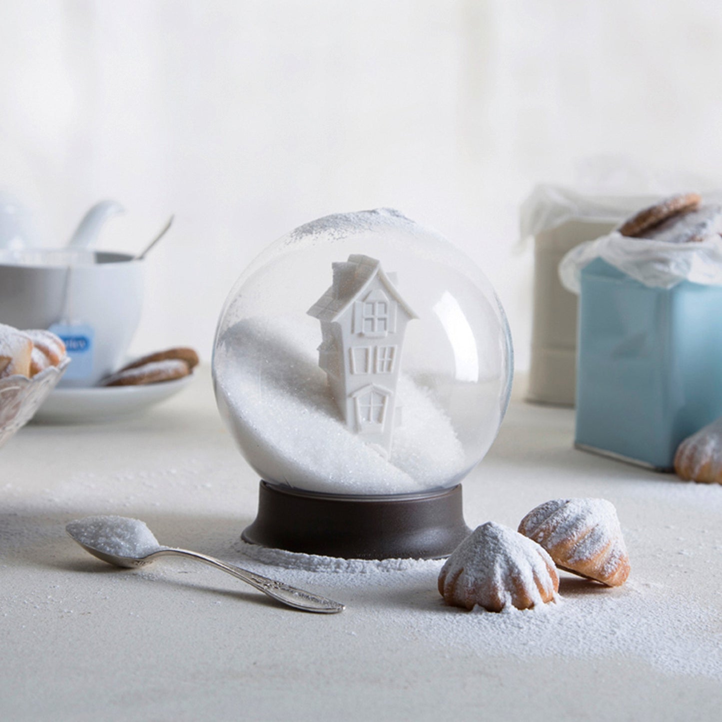 Snow Globe Sugar Bowl