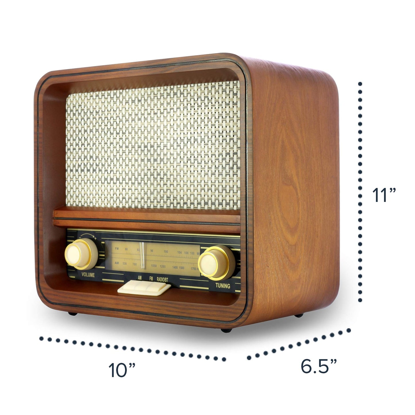 Retro Bluetooth Radio: Vintage Vibes, Modern Tunes