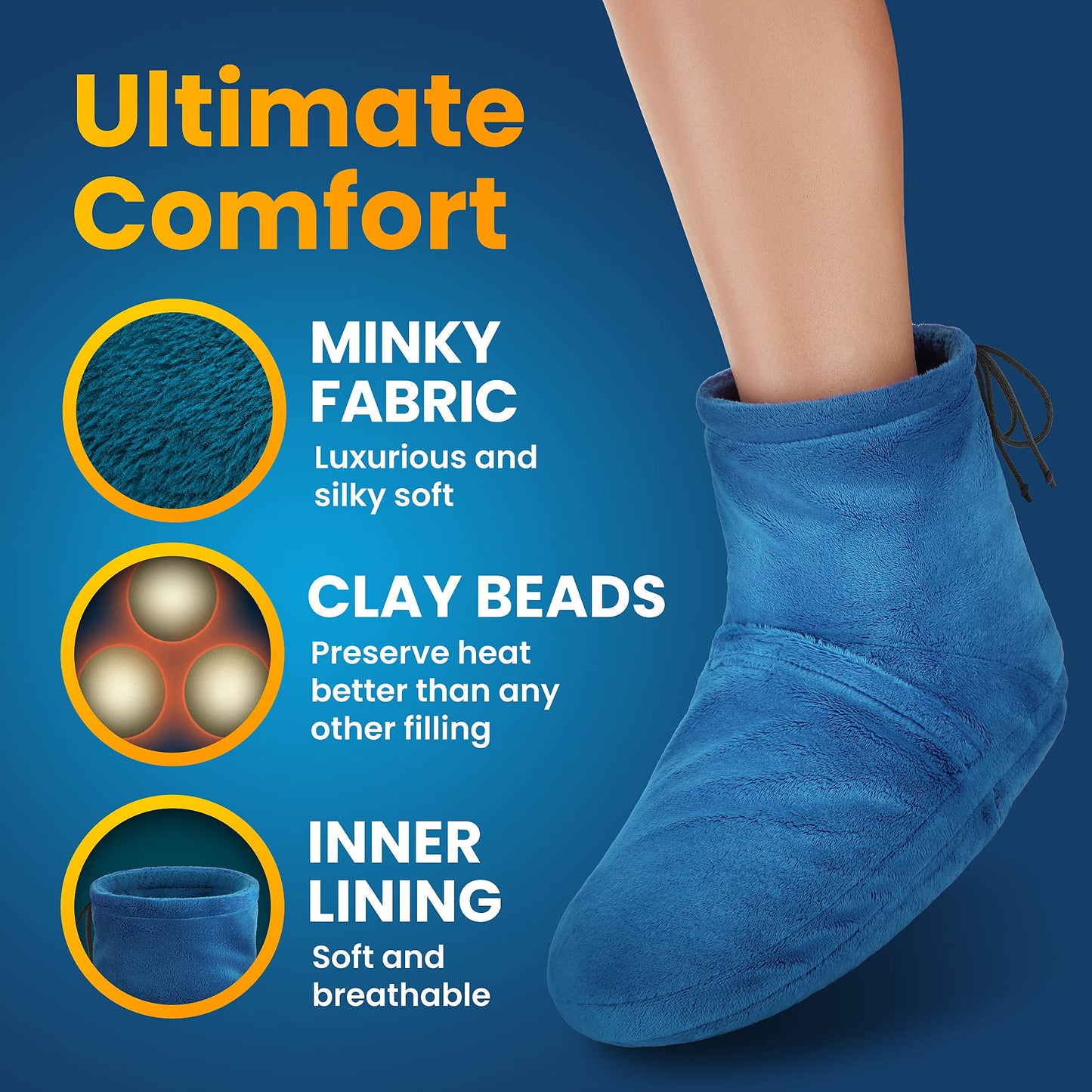 Microwaveable Booties and Feet Warmers