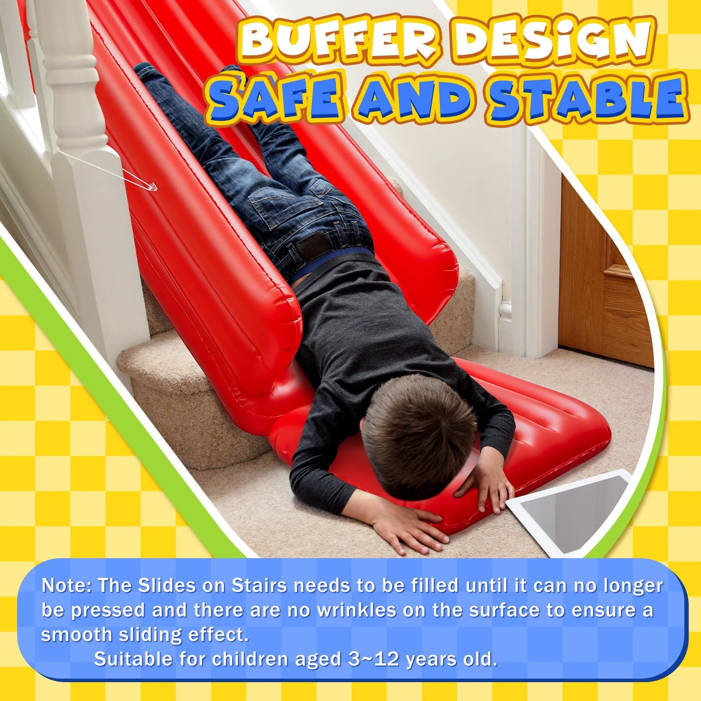 Indoor Inflatable Slides on Stairs