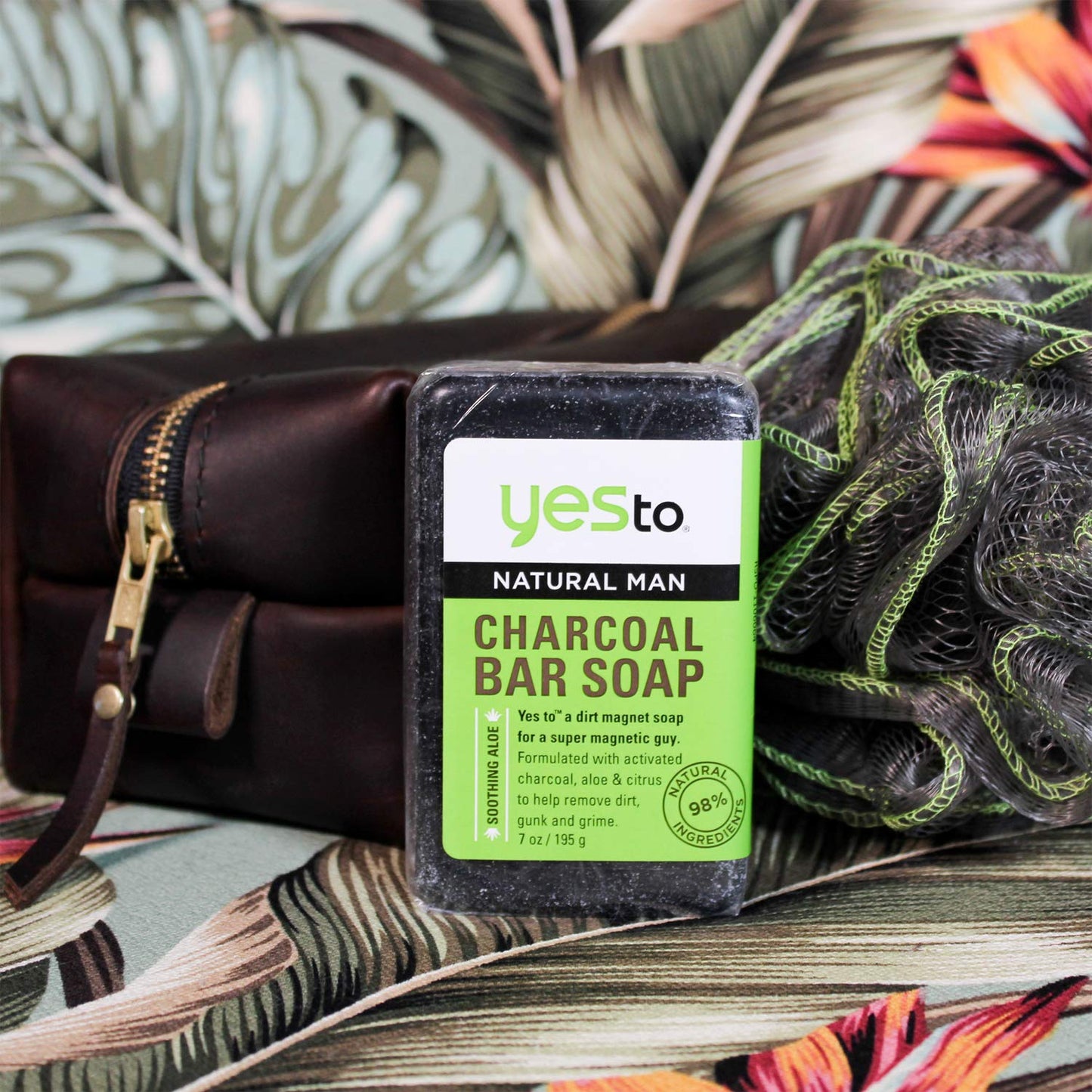 Natural Man Charcoal Bar Soap