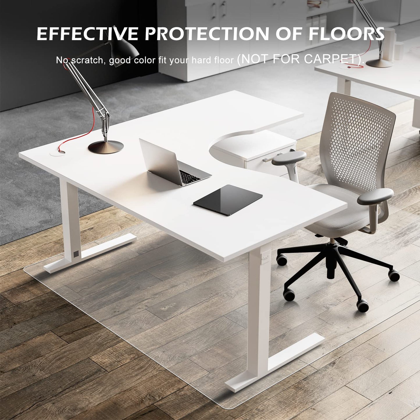 Clear Vinyl Chair Mat for Hard Floors