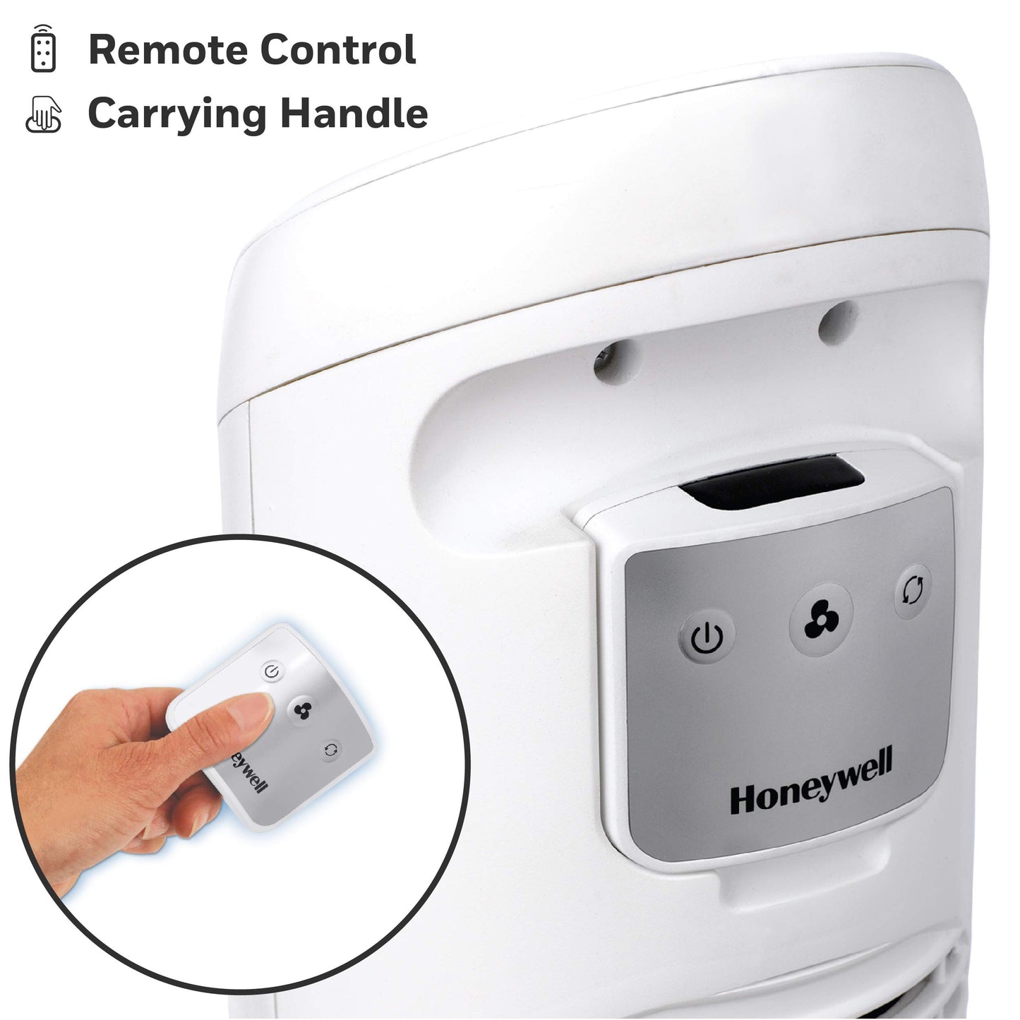 Quiet Set Whole Room Tower Fan - White