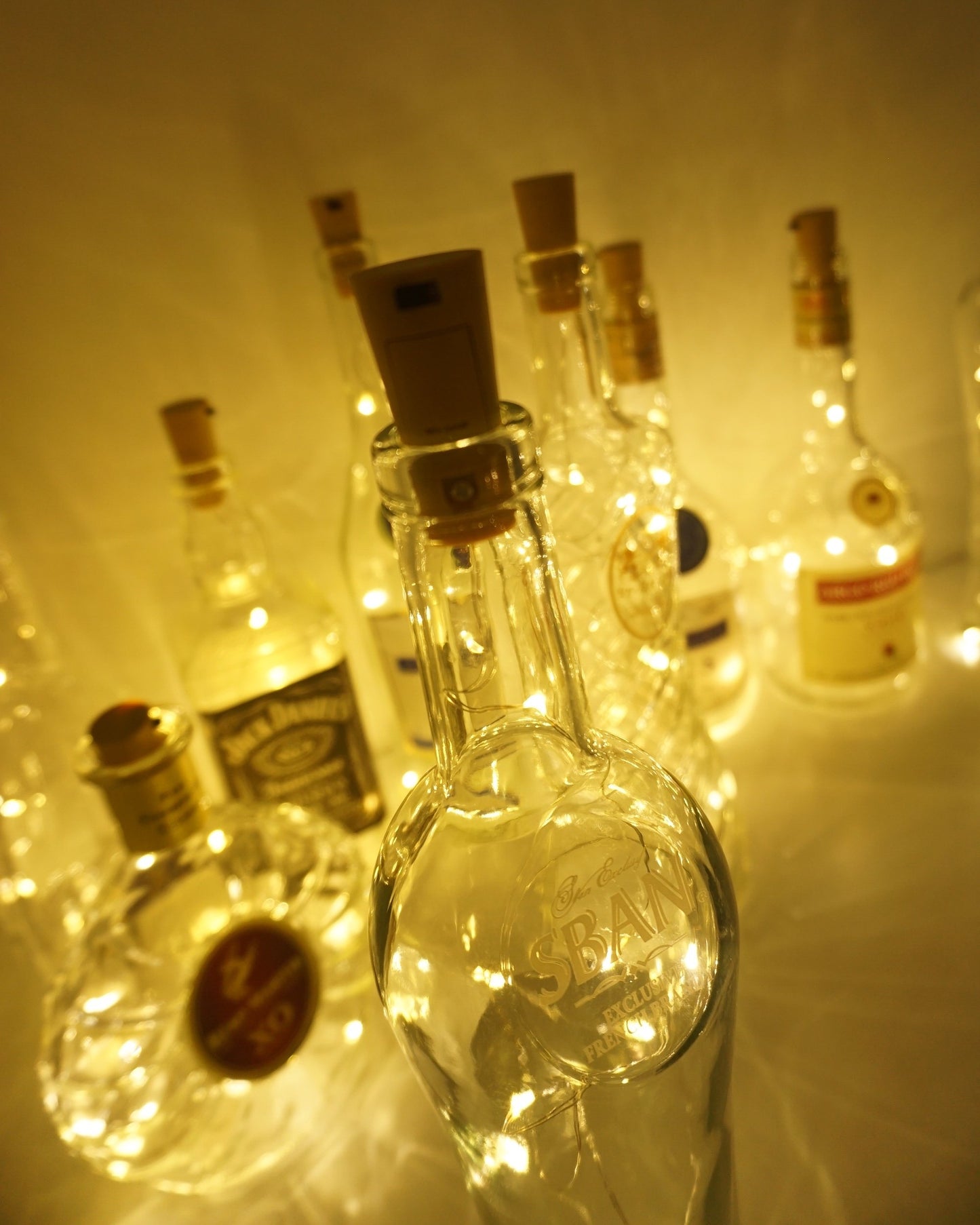 Wine Bottle Lights with Cork - 10 Pack