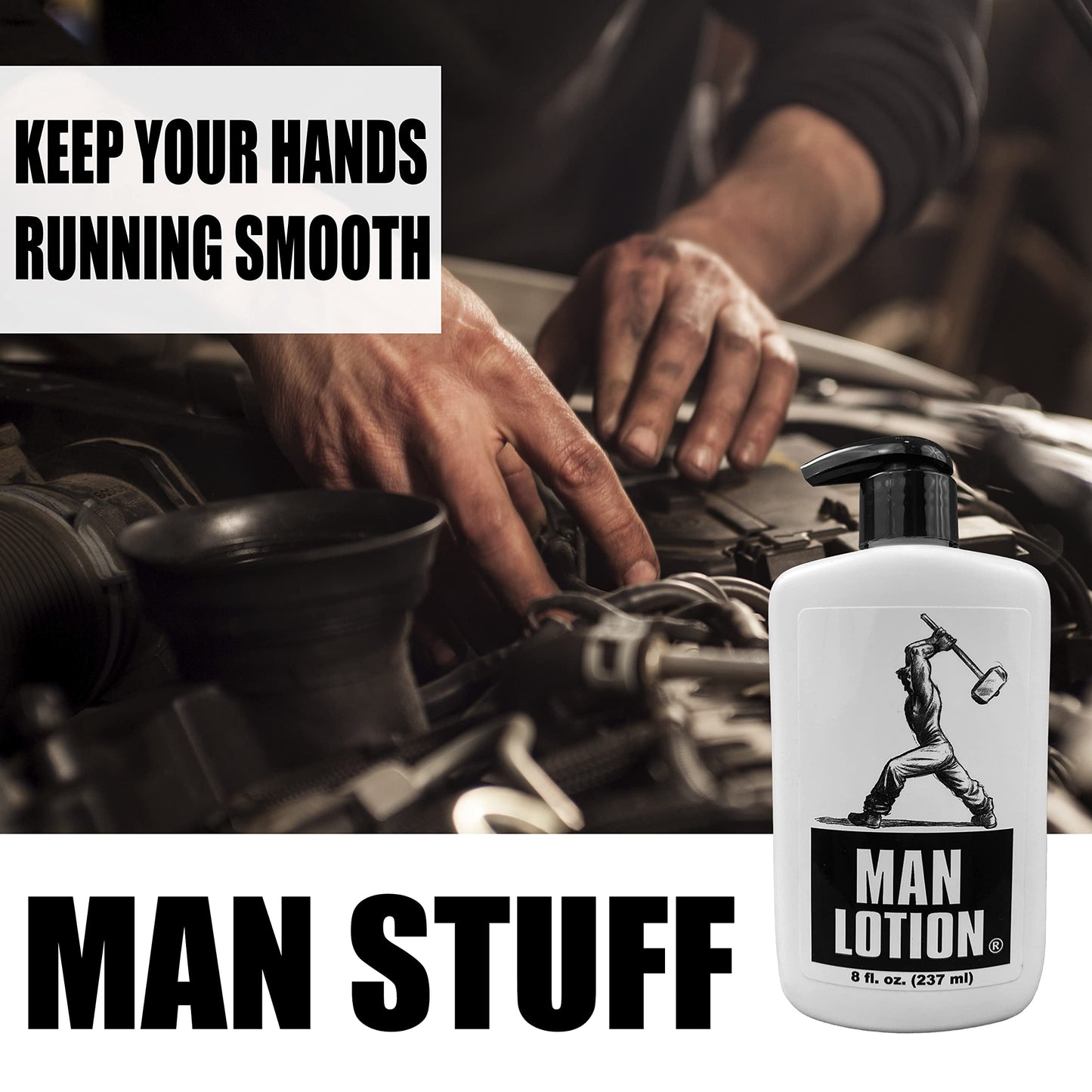 Men's Hand, Face, and Body Lotion