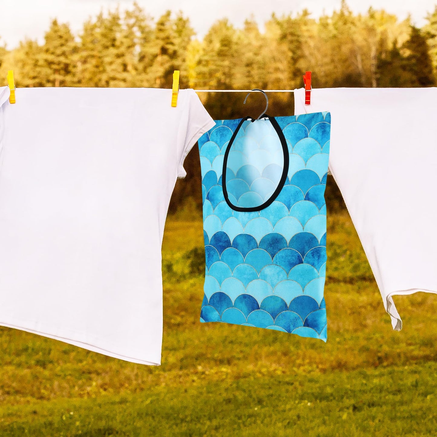 Mermaid Clothespin Bag Set