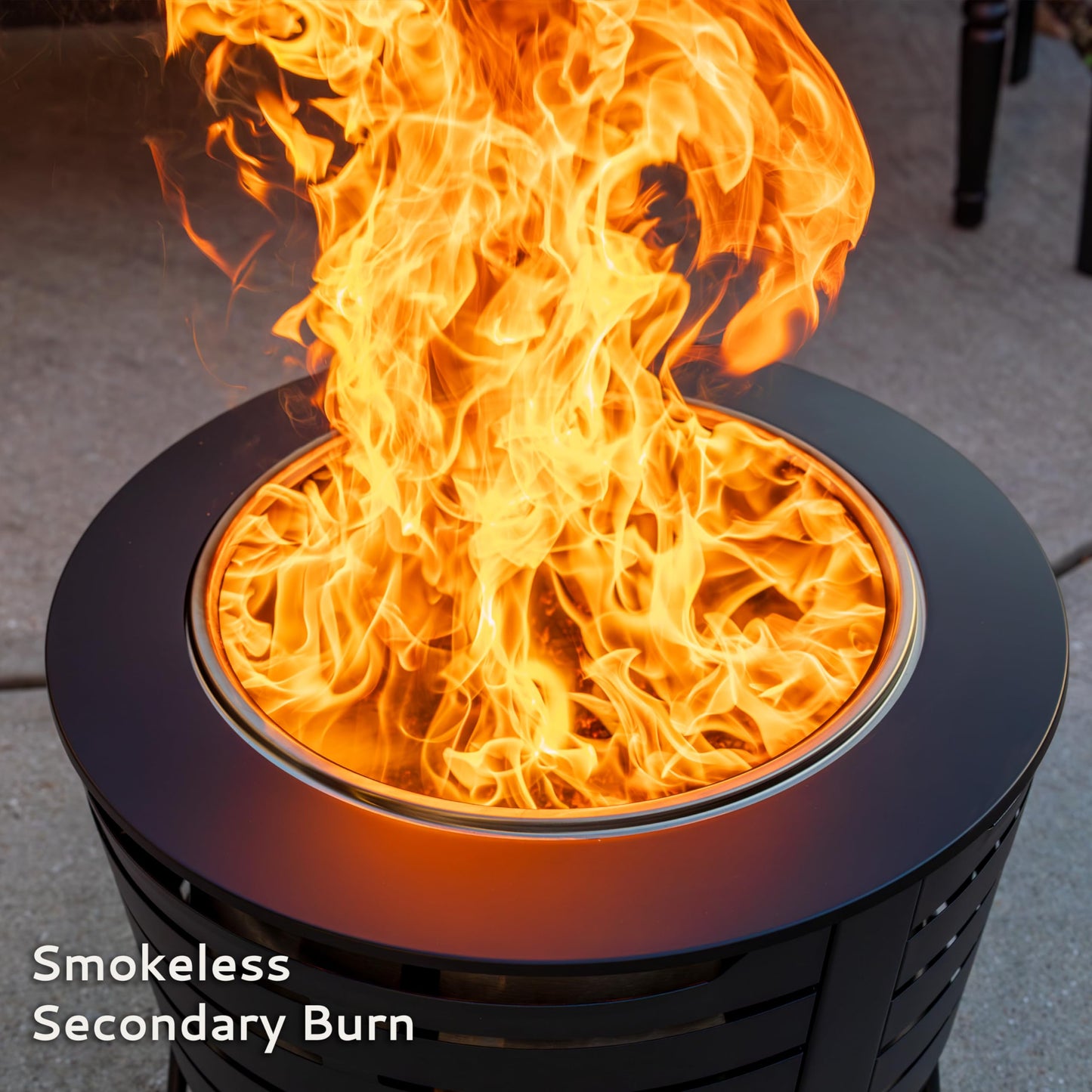 Smokeless Patio Fire Pit
