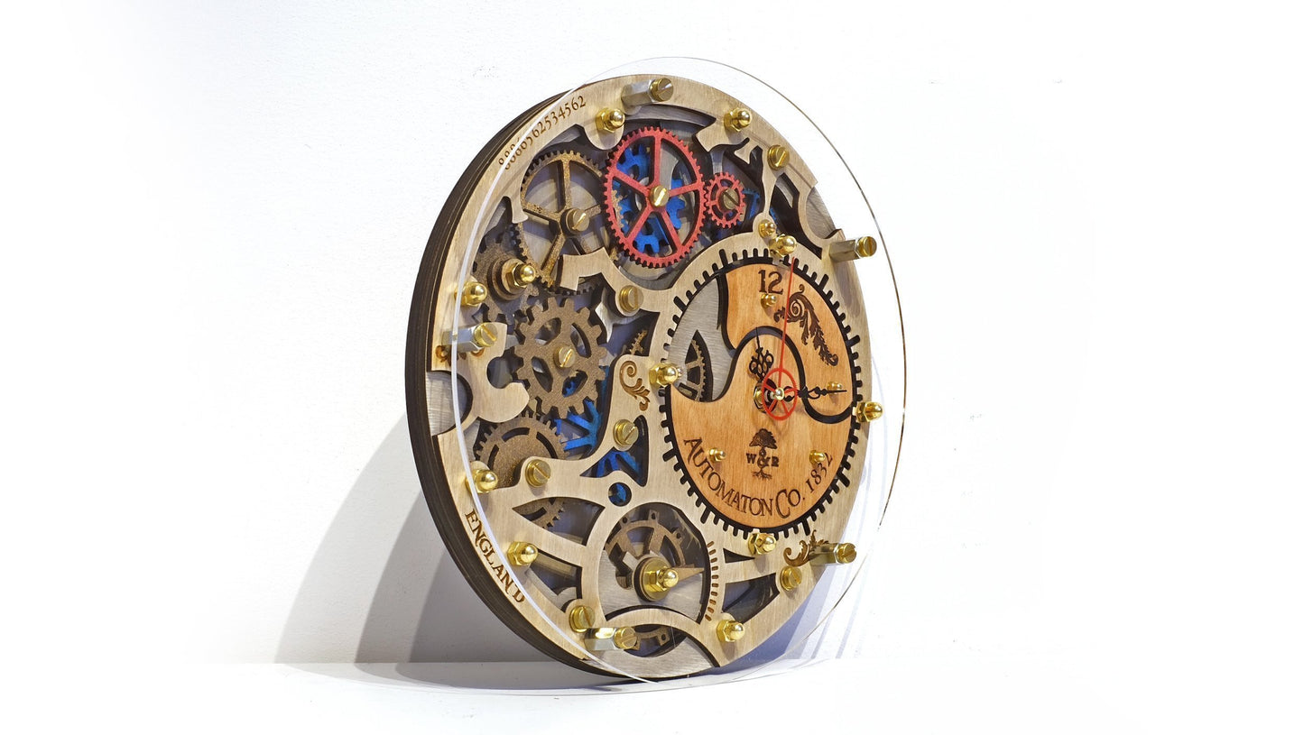 Automaton 1832 Steampunk Wall Clock