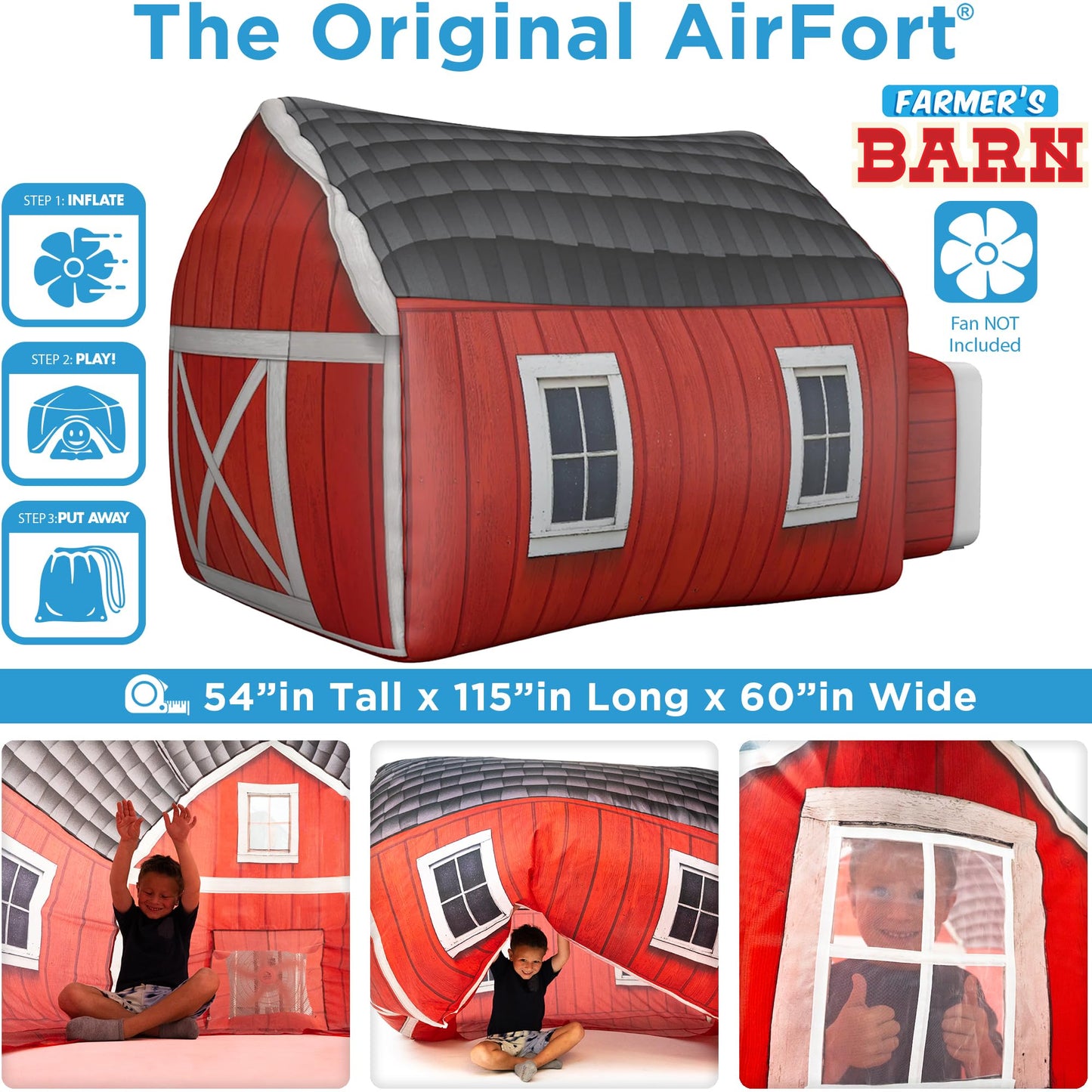 Inflatable Kids Fort