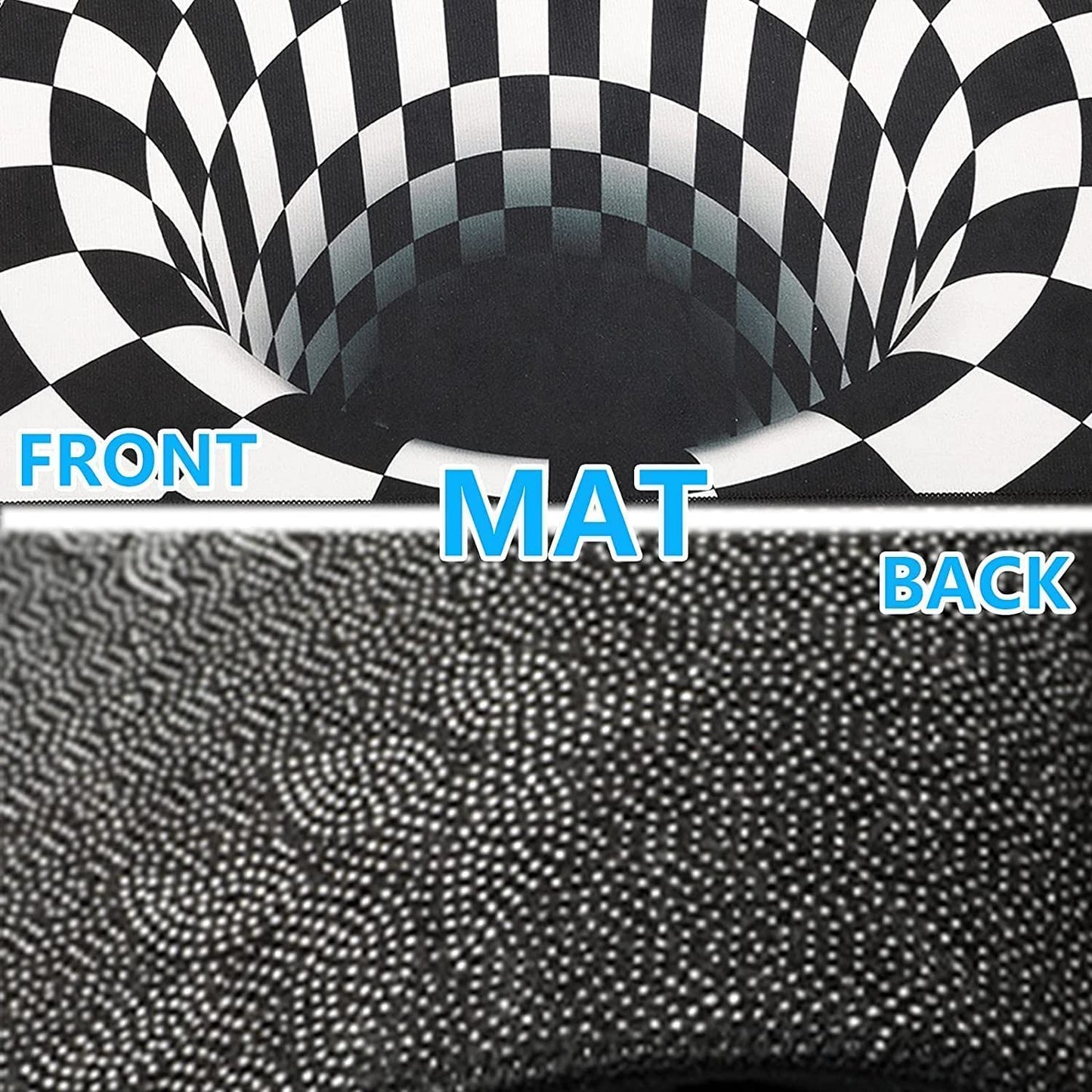 NUYKOUY YAOSH 3D Visual Optical Floor Mat