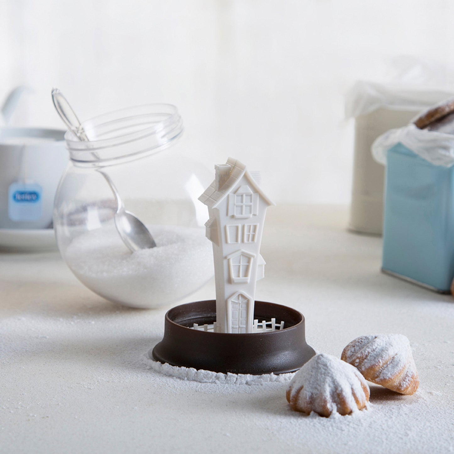 Snow Globe Sugar Bowl