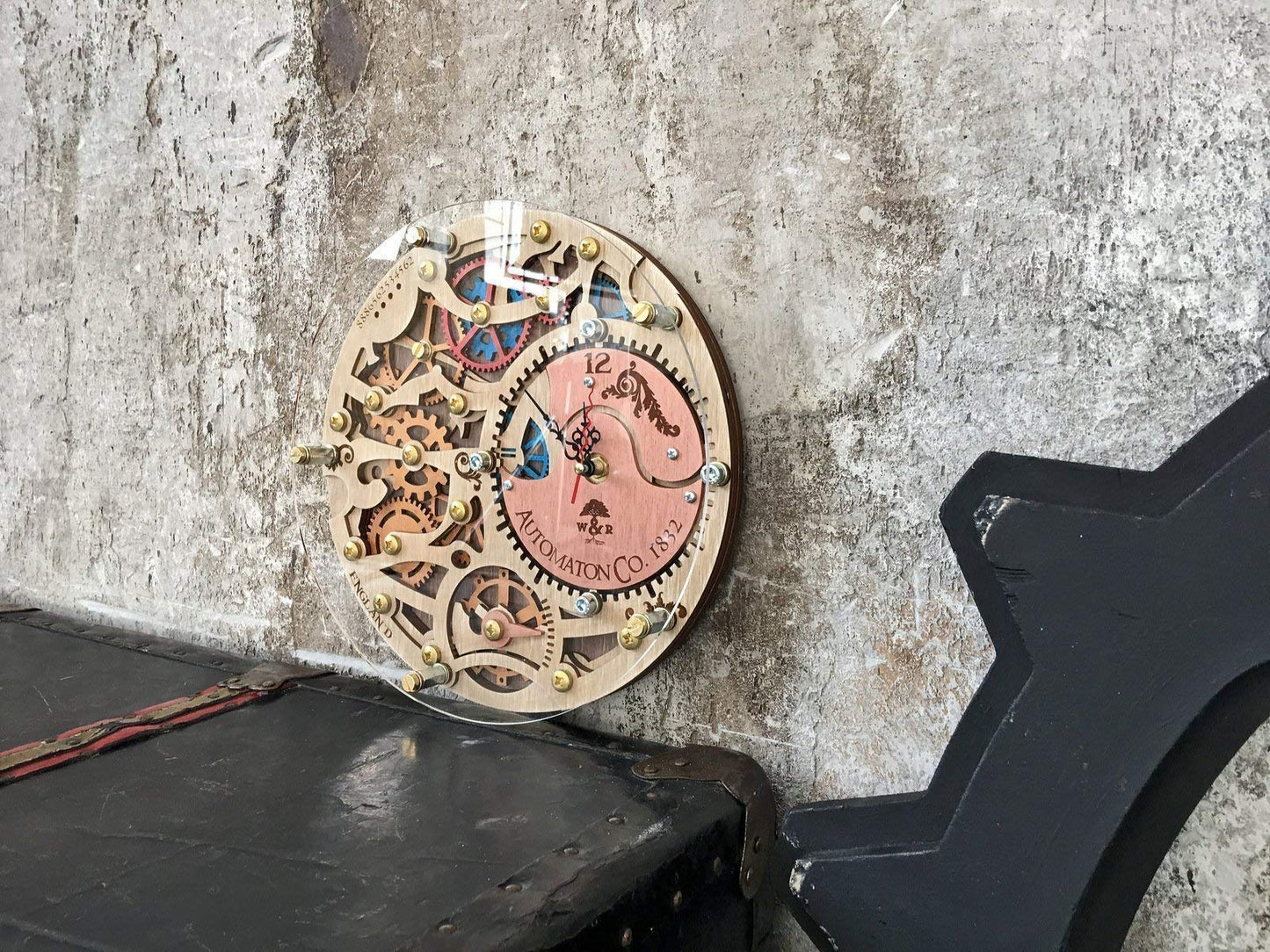 Automaton 1832 Steampunk Wall Clock